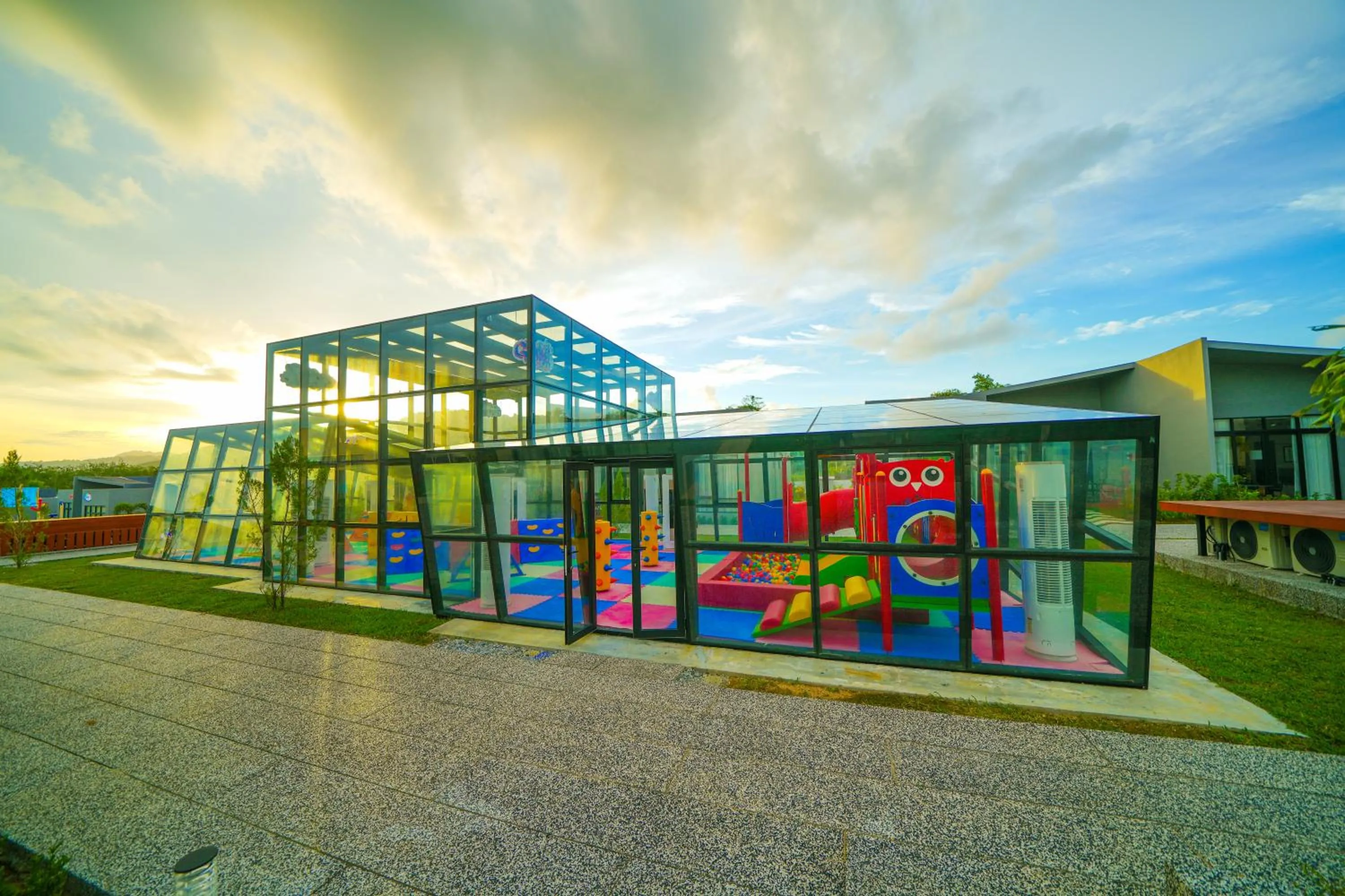 Children play ground in Hangouts Urban+Eco Langkawi