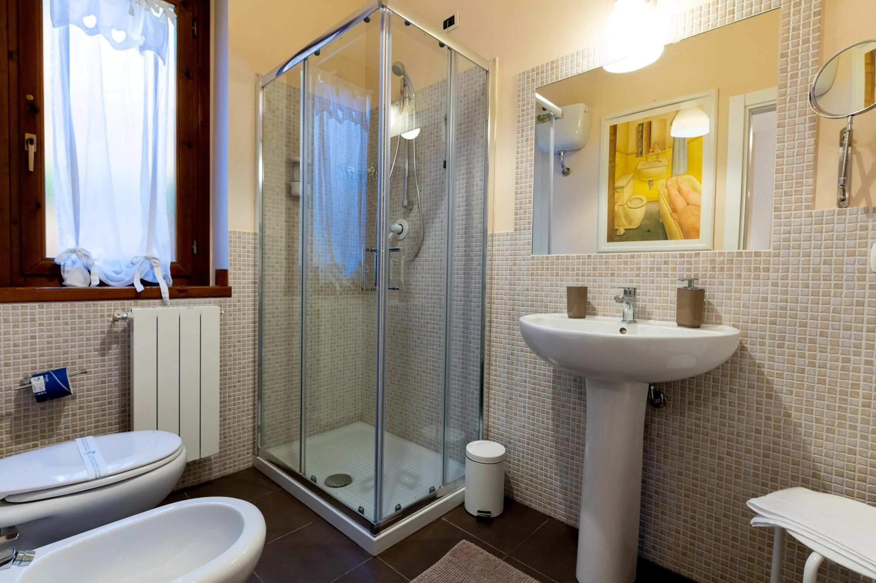 Bathroom in B&B Le Sorelle