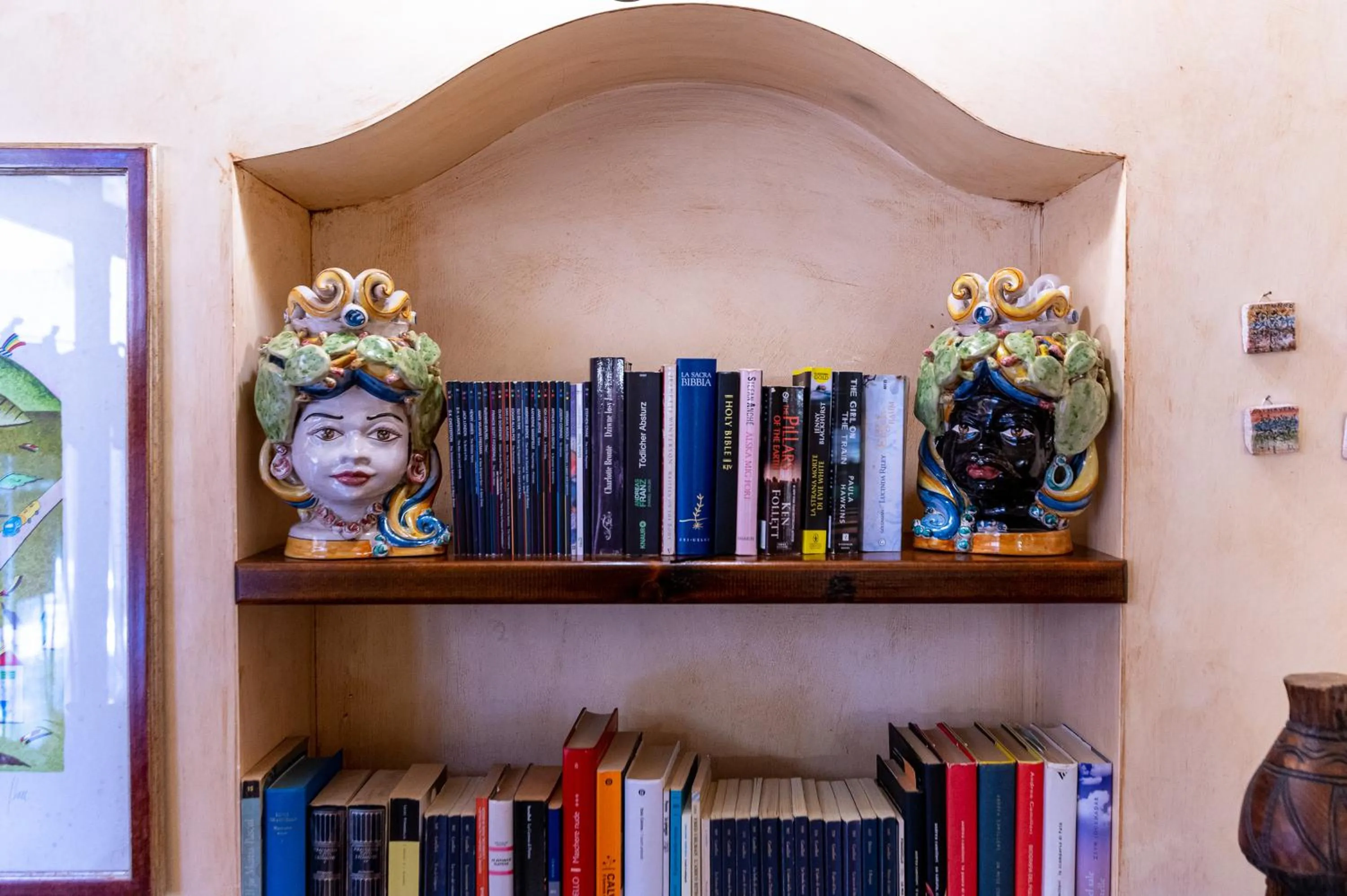 Decorative detail in B&B Le Sorelle