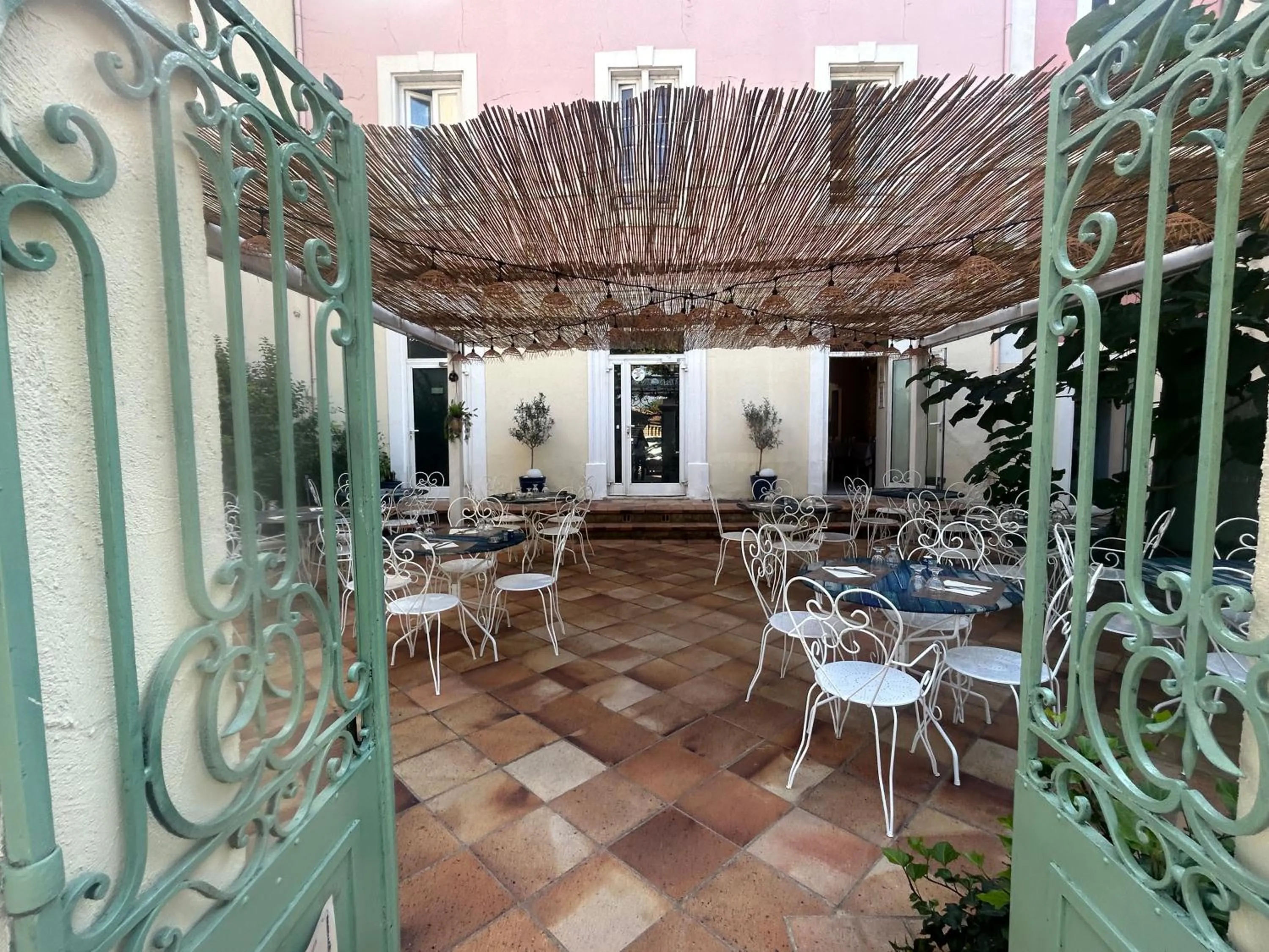 Le patio de Fabio