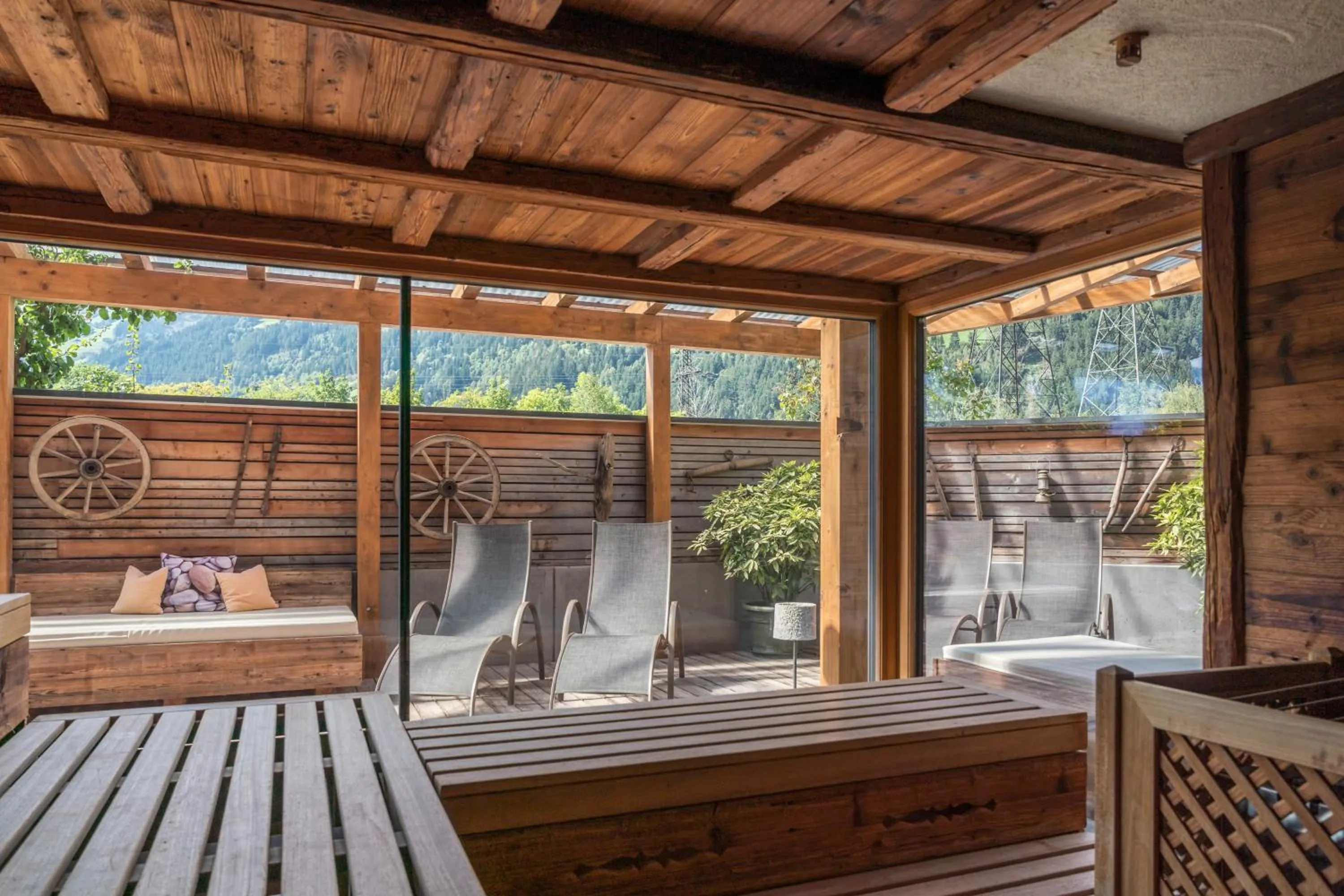 Sauna in Aktivhotel Tuxerhof