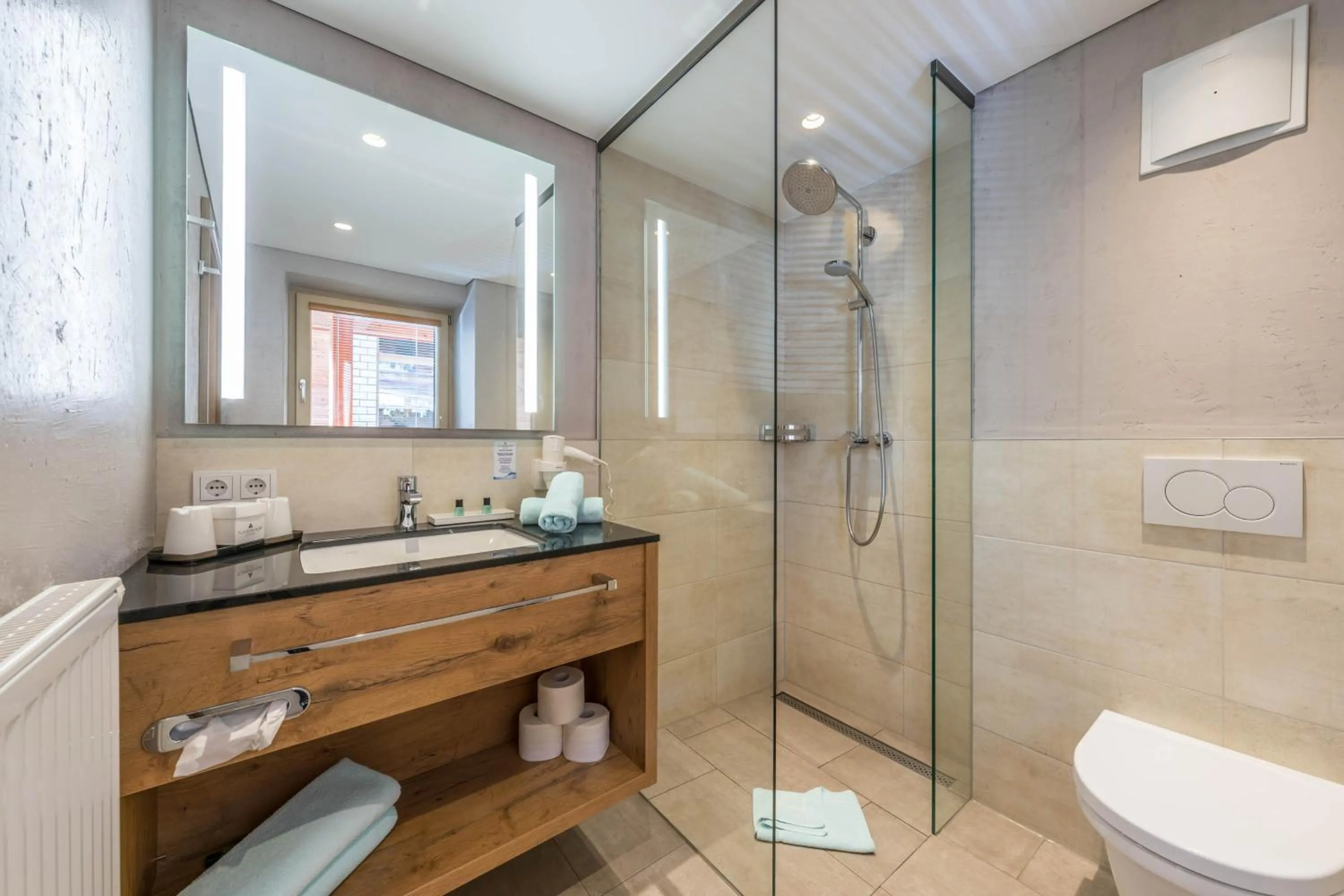 Bathroom in Aktivhotel Tuxerhof