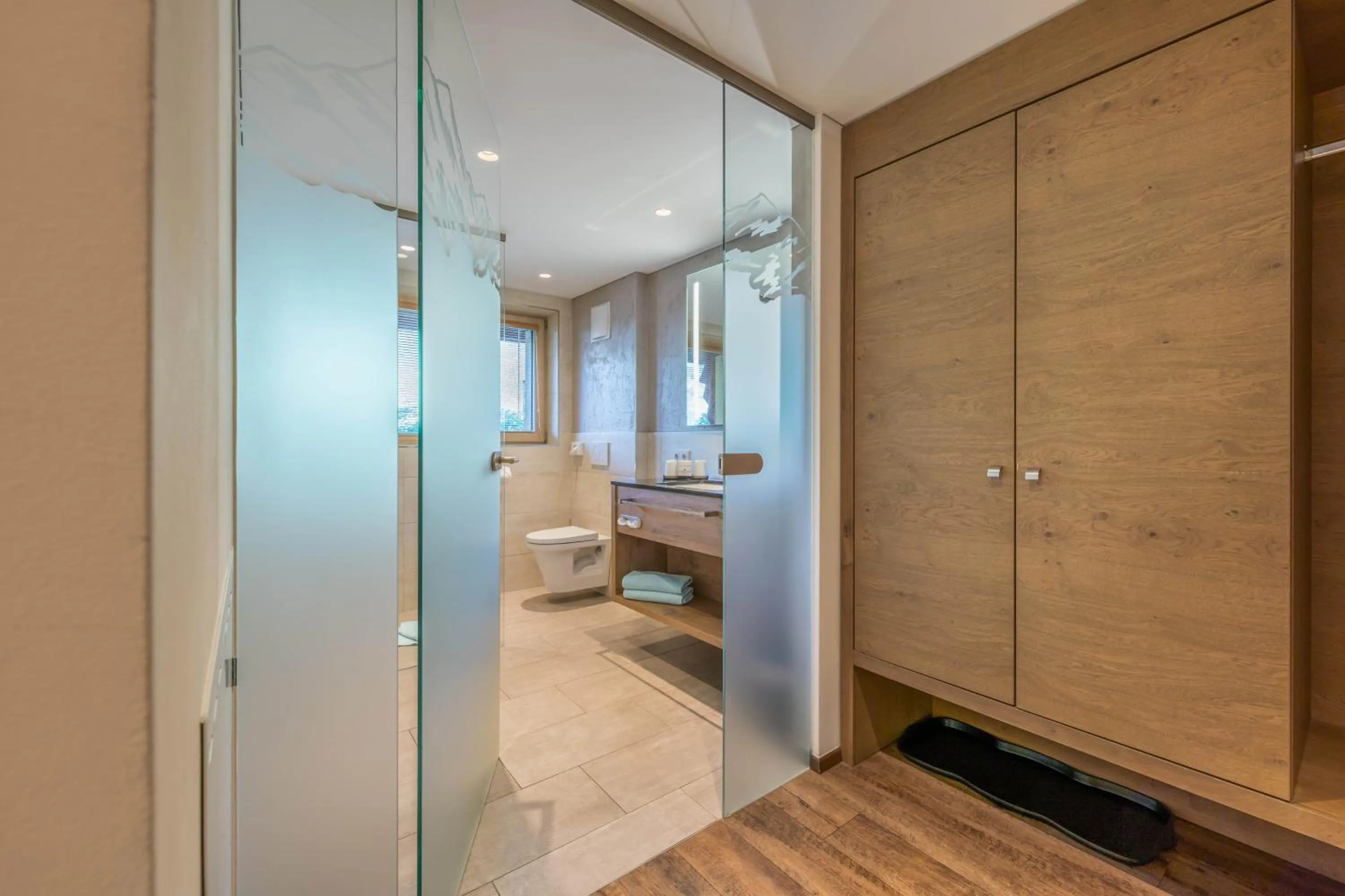 Bathroom in Aktivhotel Tuxerhof