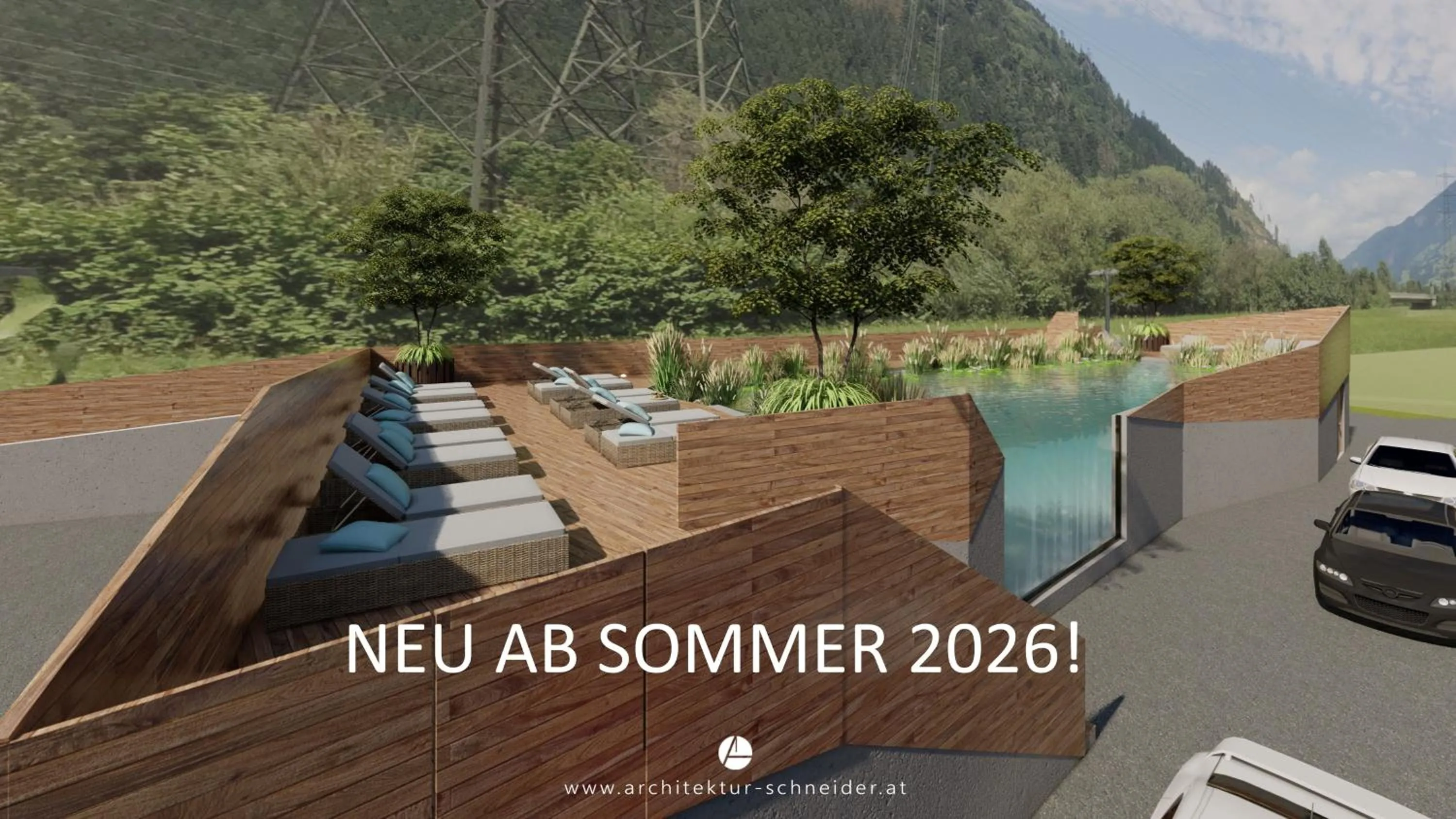 Swimming pool in Aktivhotel Tuxerhof