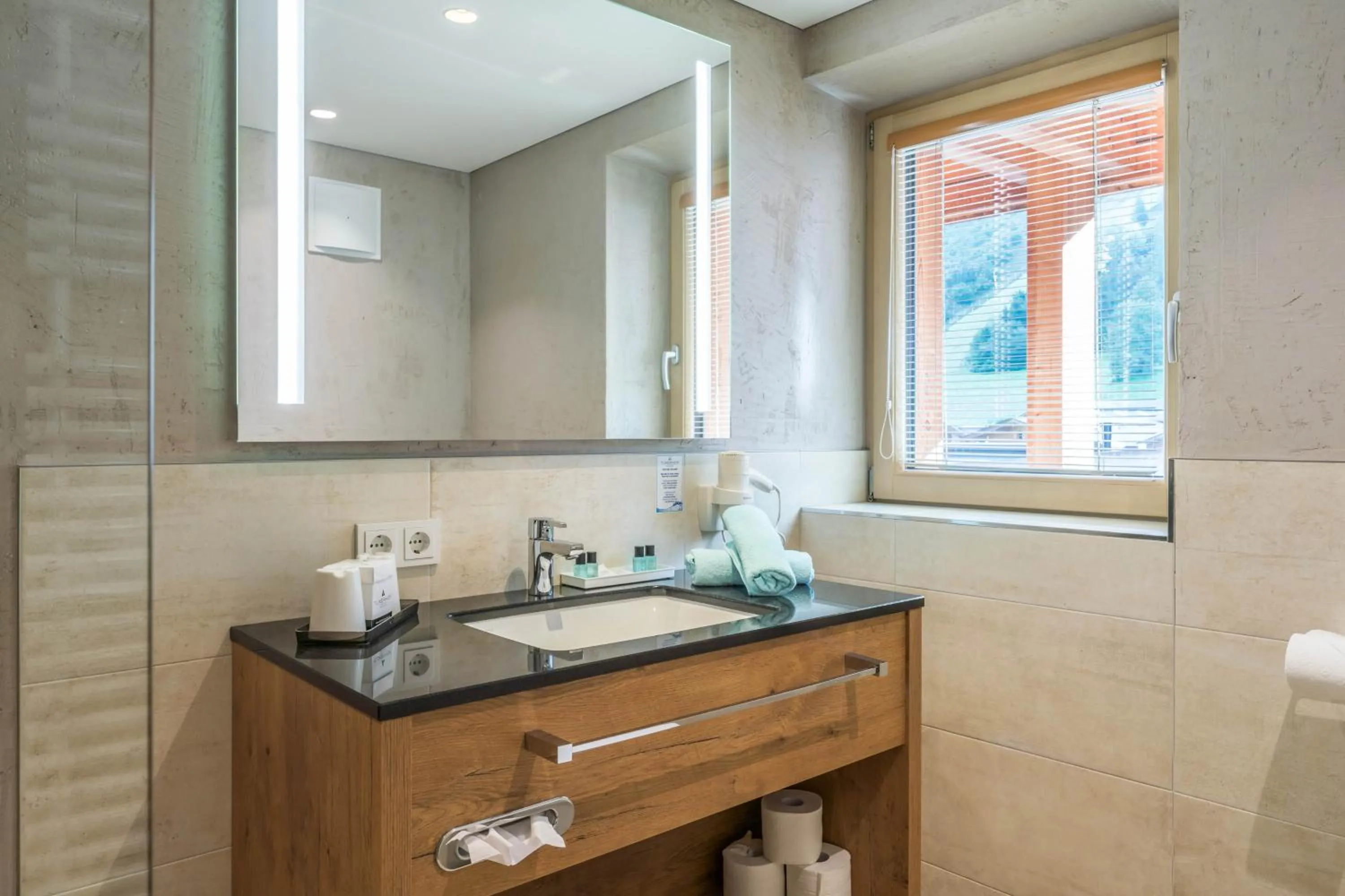 Bathroom in Aktivhotel Tuxerhof