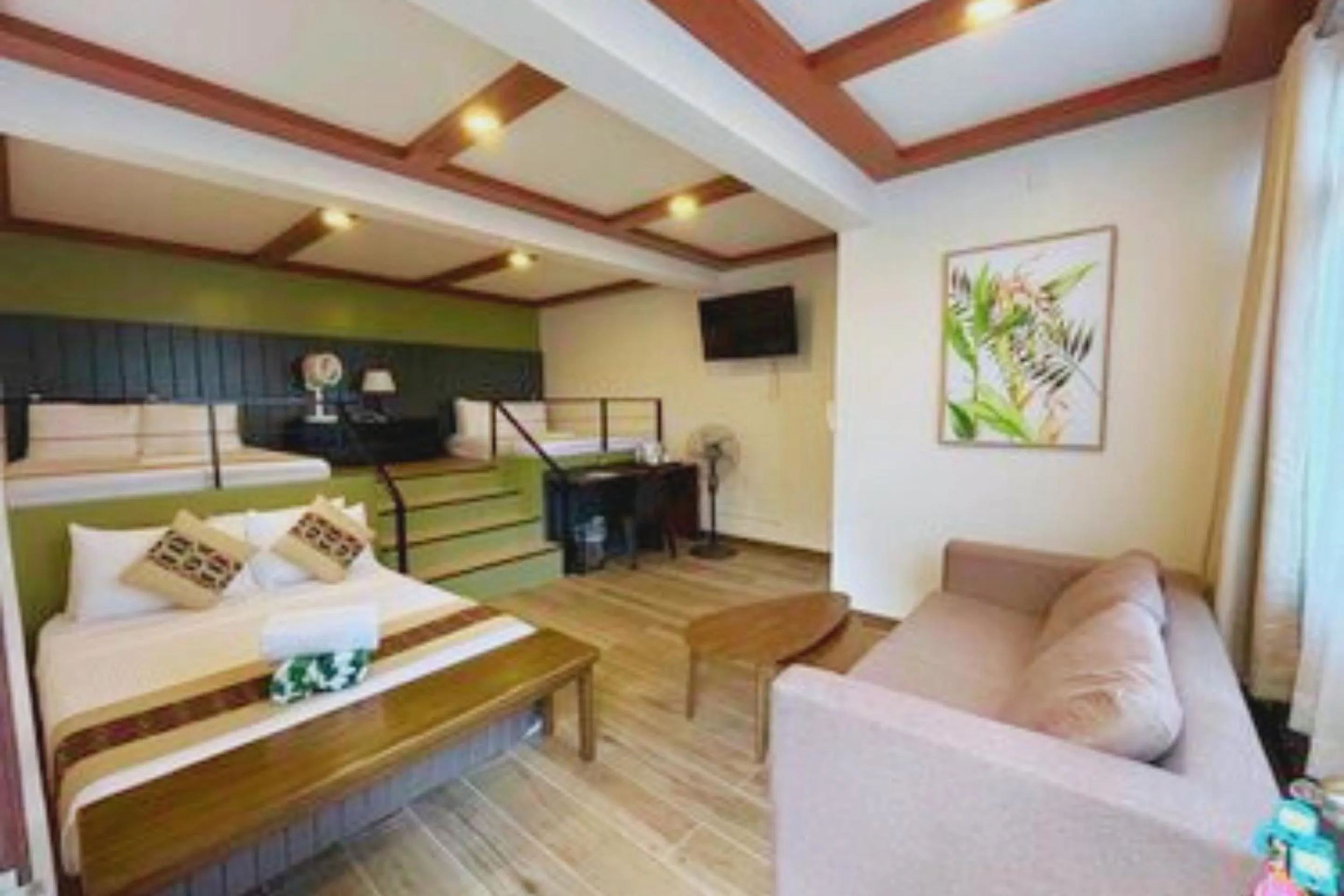 Bed in Mist Mountain Resort powered by Cocotel