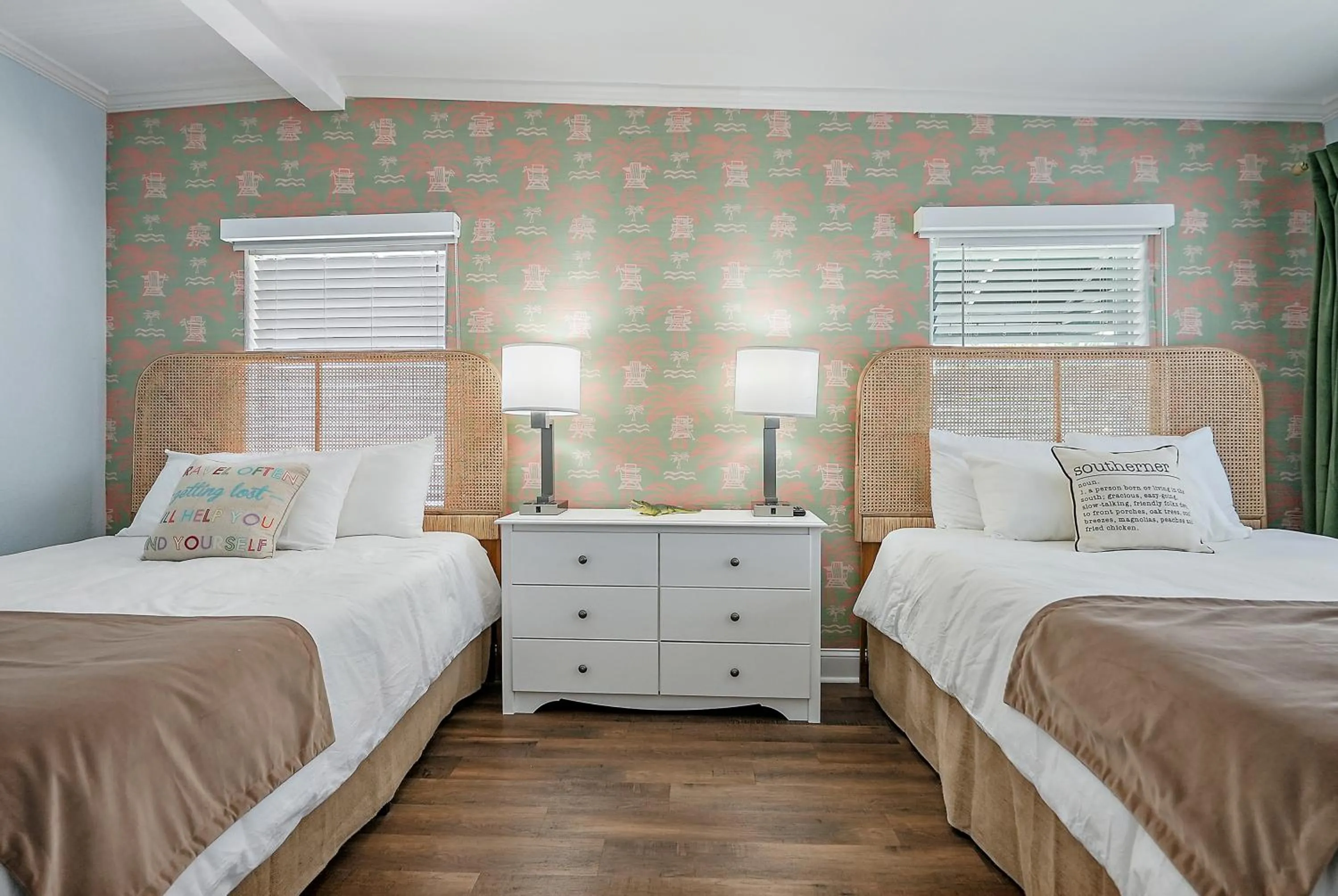 Bed in The Pearl Cabana Club