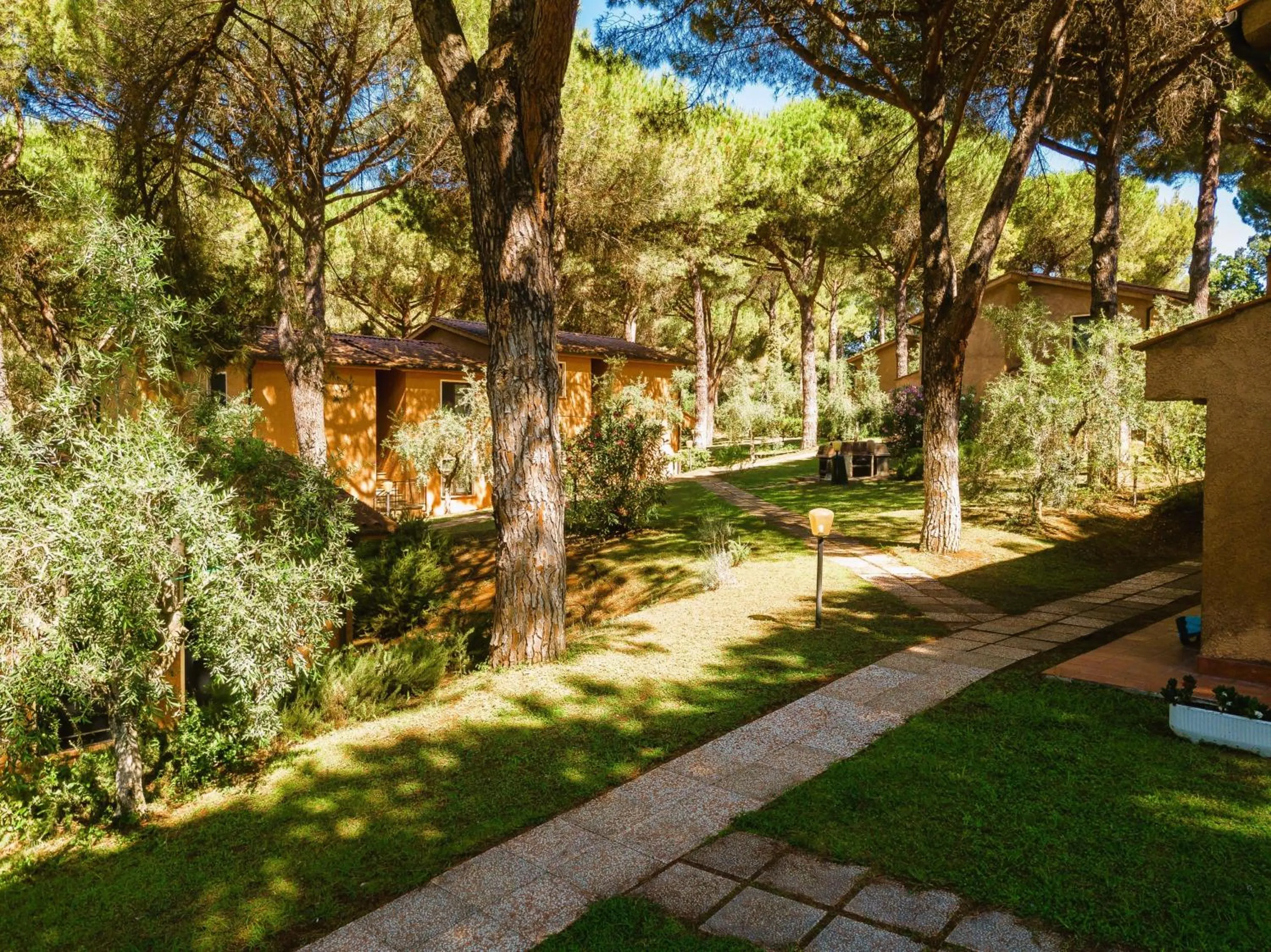 Property building in Residence with swimming-pool in Guardistallo surrounded by Nature