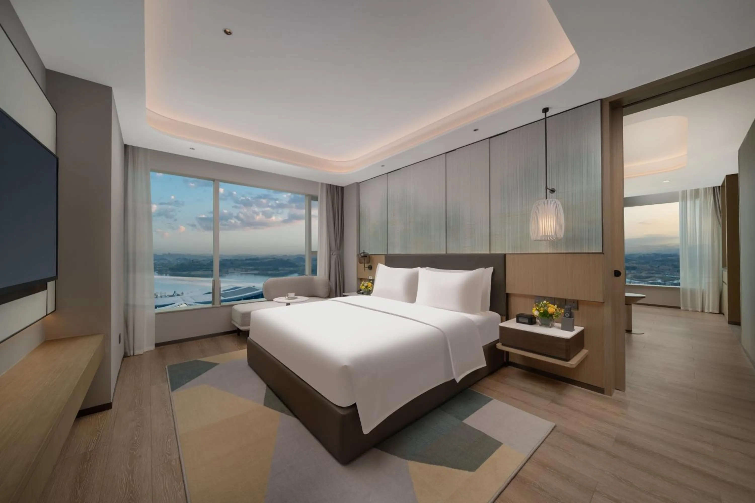 Bed in Holiday Inn Chengdu East by IHG