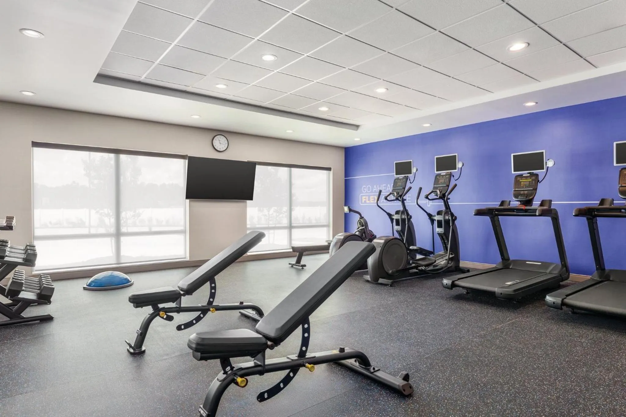 Fitness centre/facilities in Holiday Inn Express & Suites Bessemer - Birmingham SW by IHG