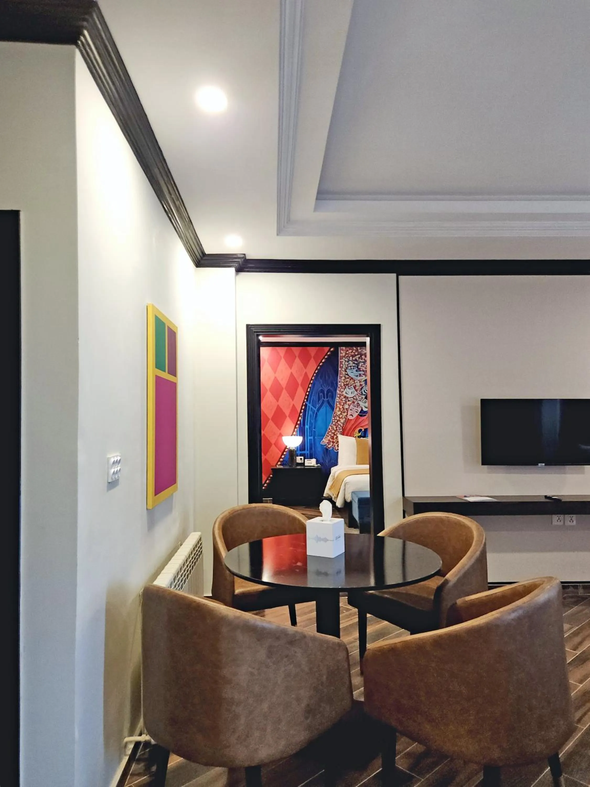 Seating area in The Vibe By Ambiance