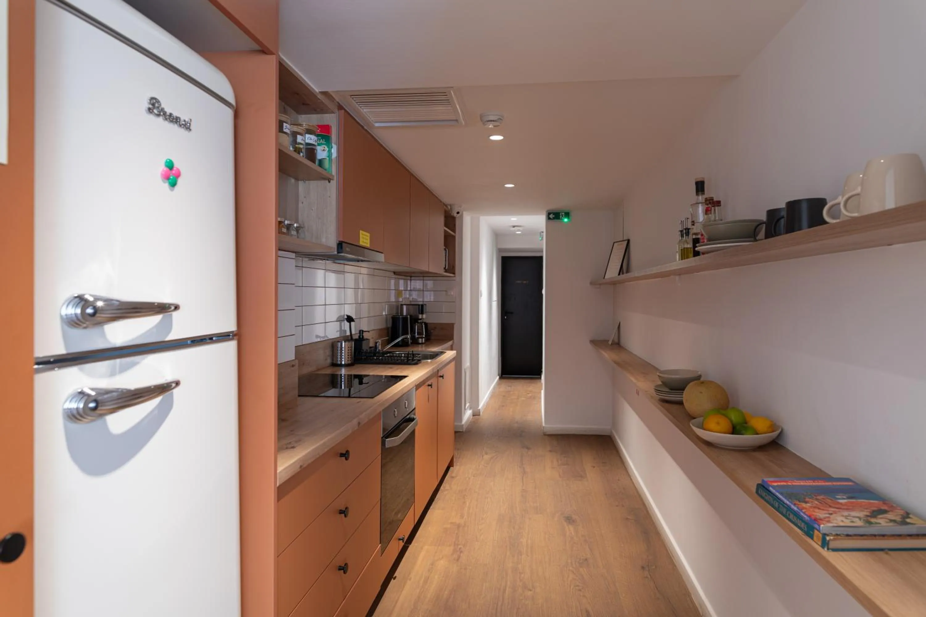 Communal kitchen in Okupa