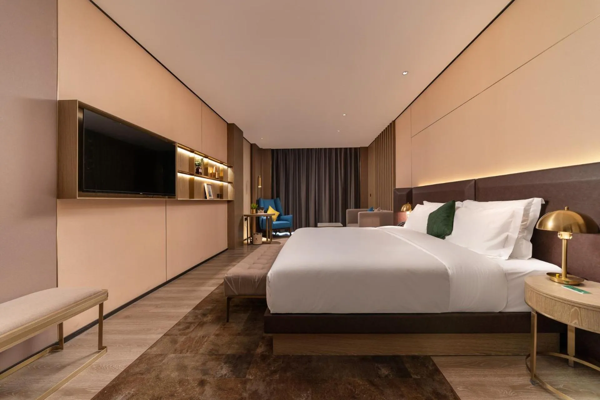 Bedroom in Echarm Plus Hotel - Foshan Smart New City Zhangcha Metro Station Branch