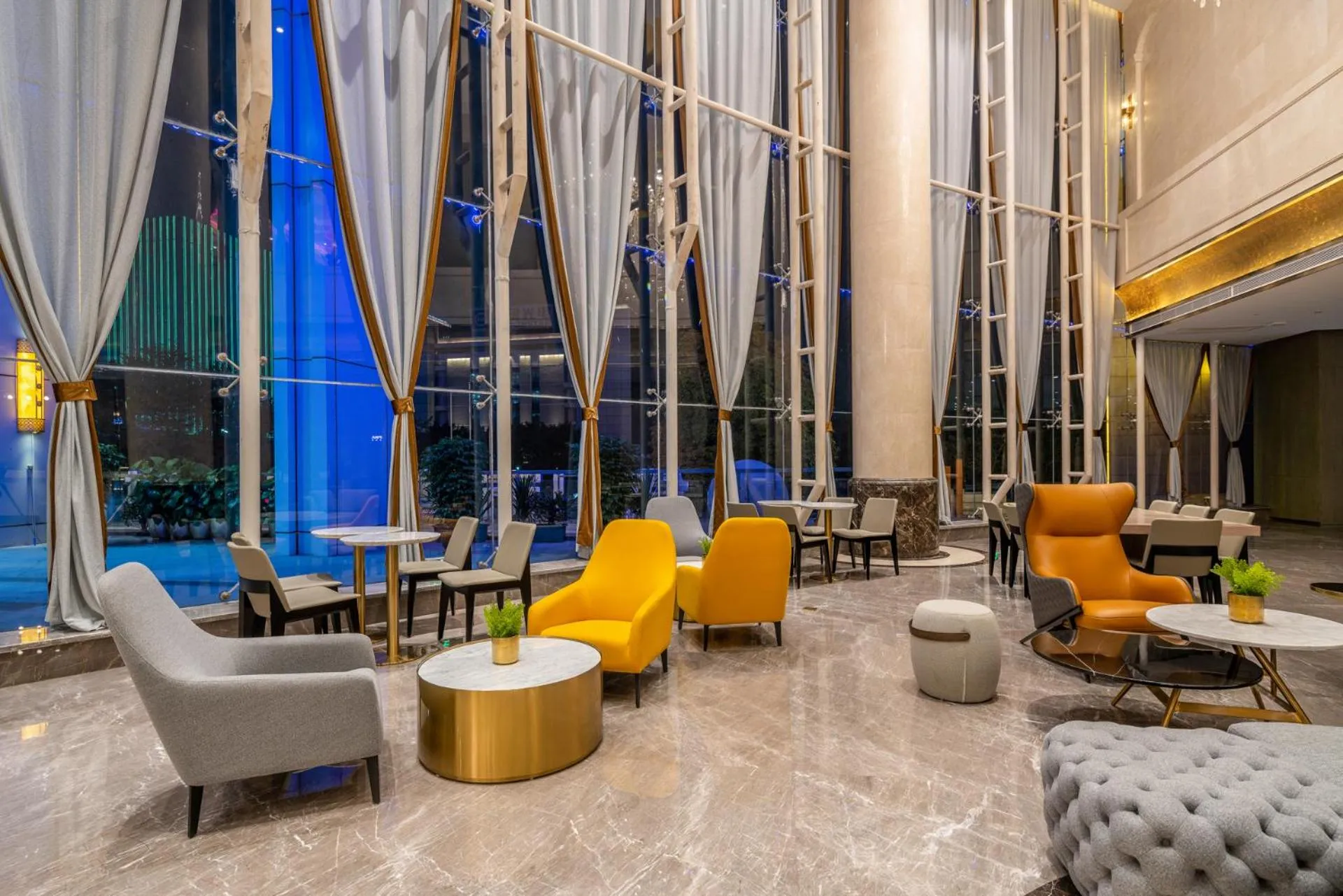 Seating area in Echarm Plus Hotel - Foshan Smart New City Zhangcha Metro Station Branch