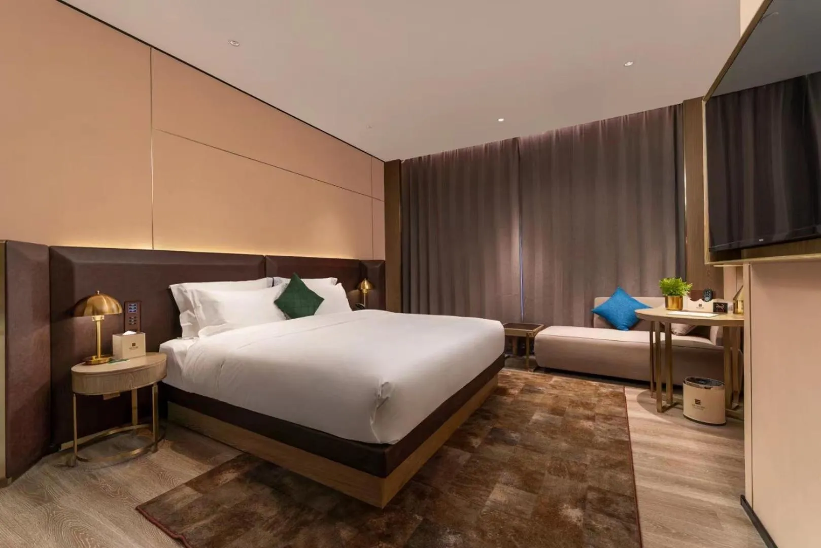 Bedroom in Echarm Plus Hotel - Foshan Smart New City Zhangcha Metro Station Branch