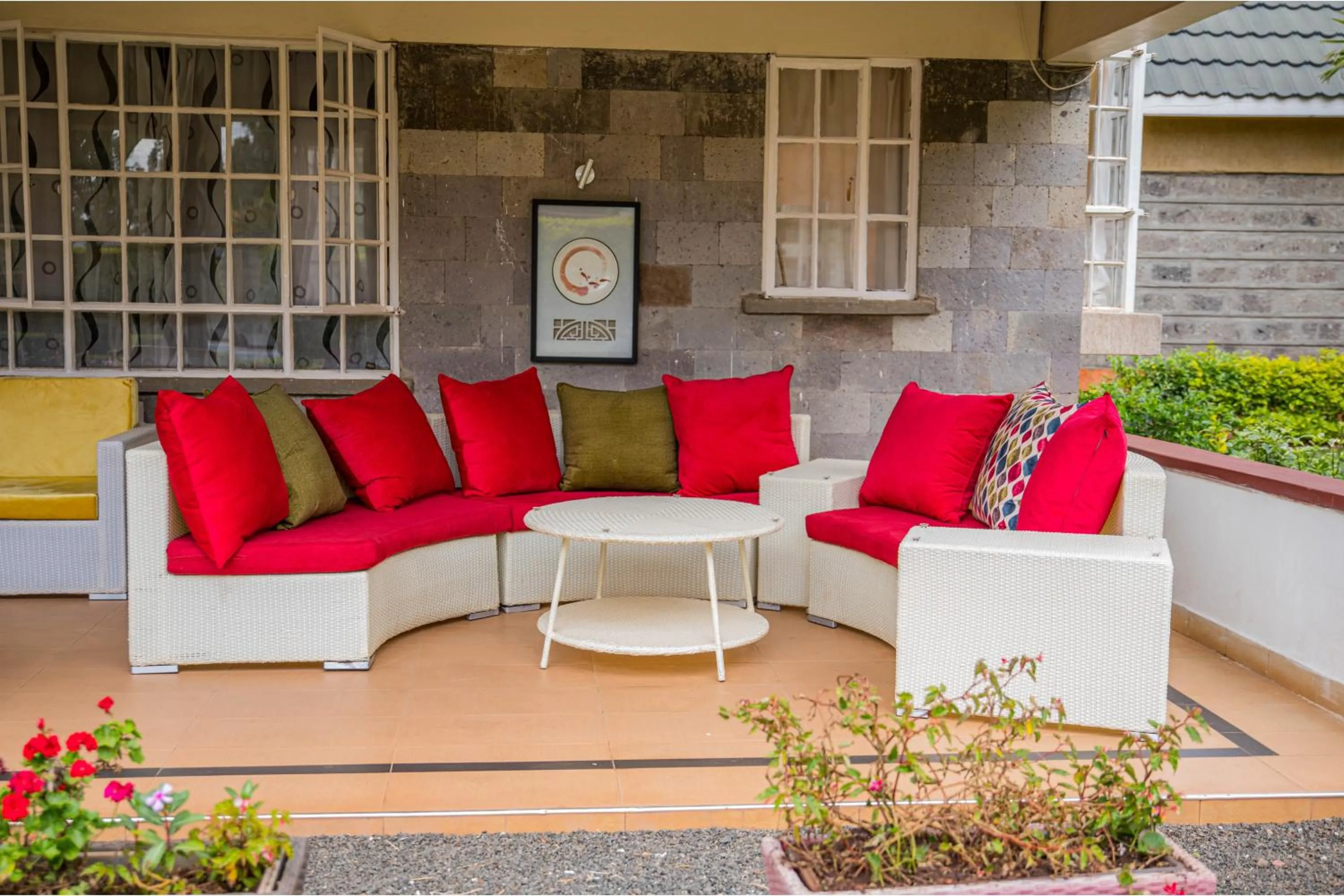 Patio in The Blixen Resort & Spa