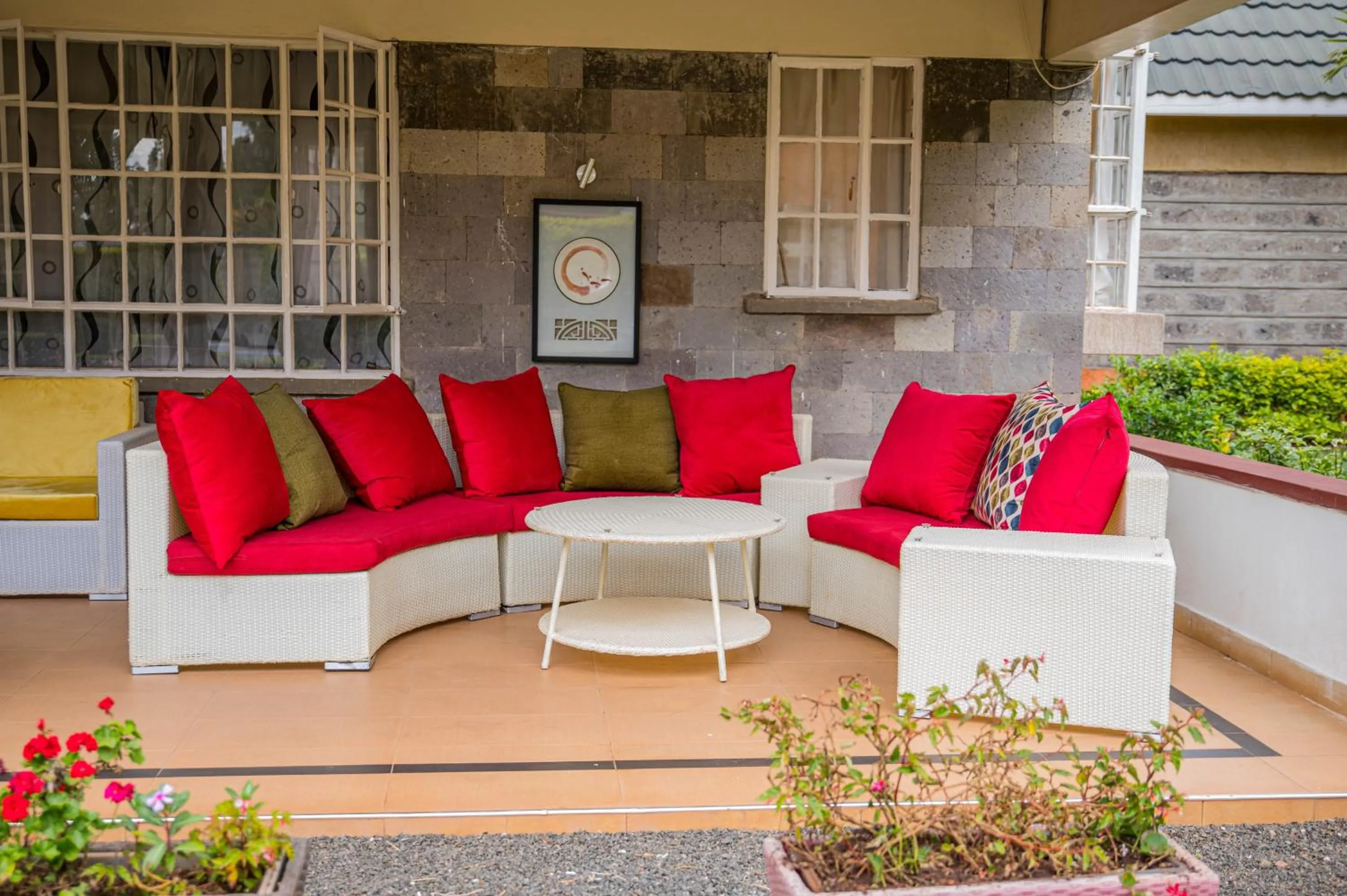 Patio in The Blixen Resort & Spa