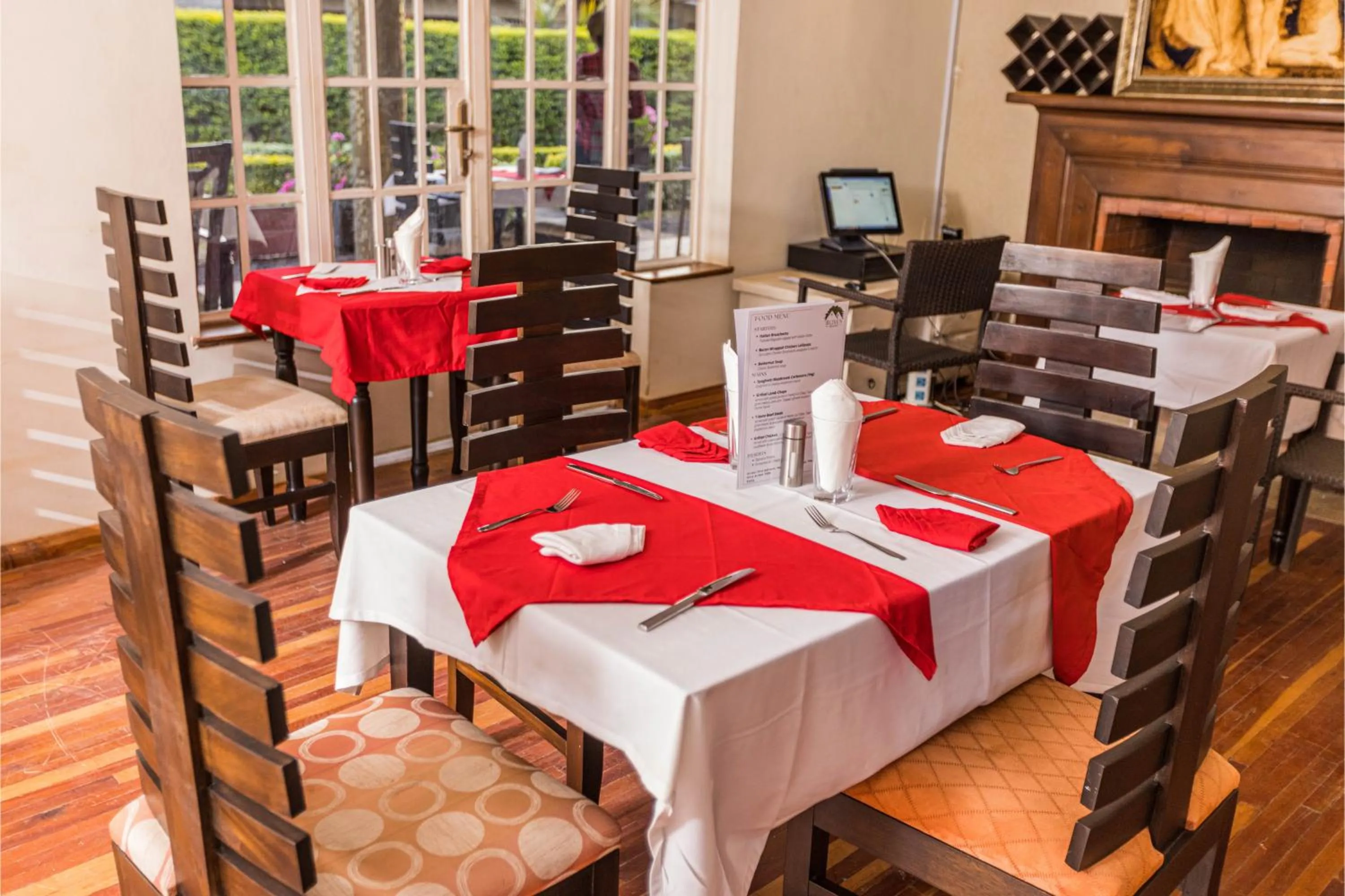 Restaurant/places to eat in The Blixen Resort & Spa