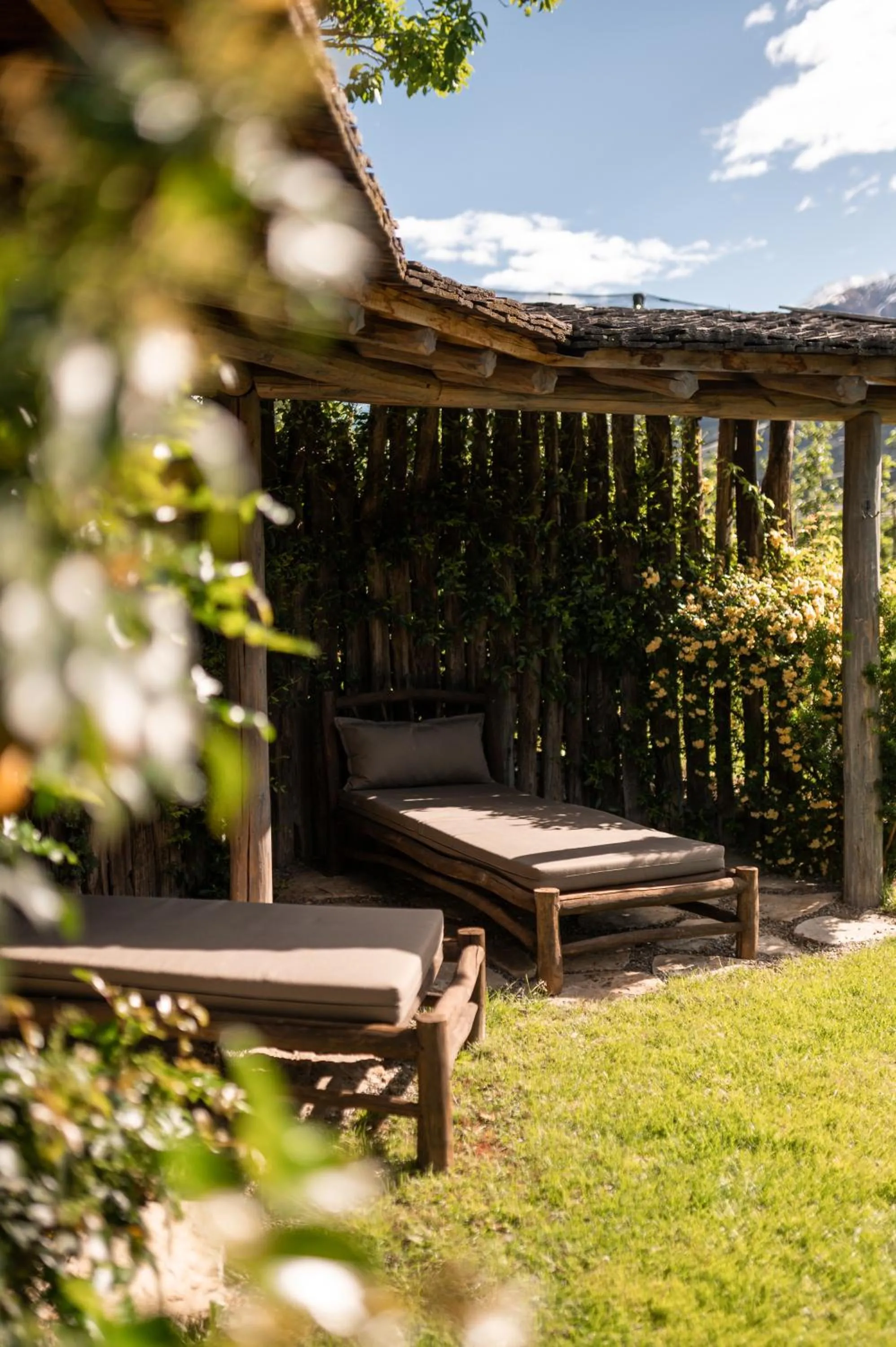 Garden in Hotel Chalet Gravenstein