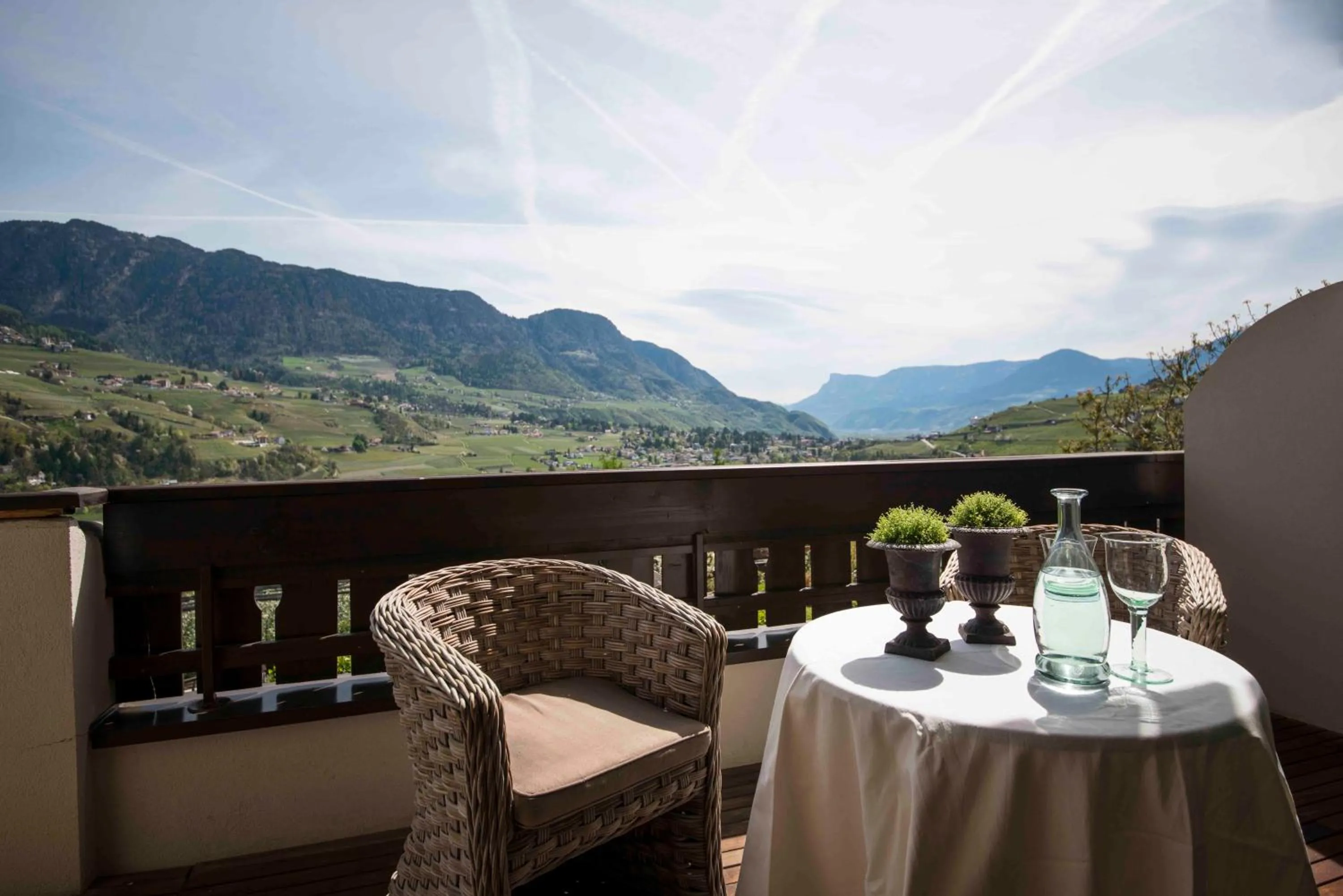 Balcony/Terrace in Hotel Chalet Gravenstein