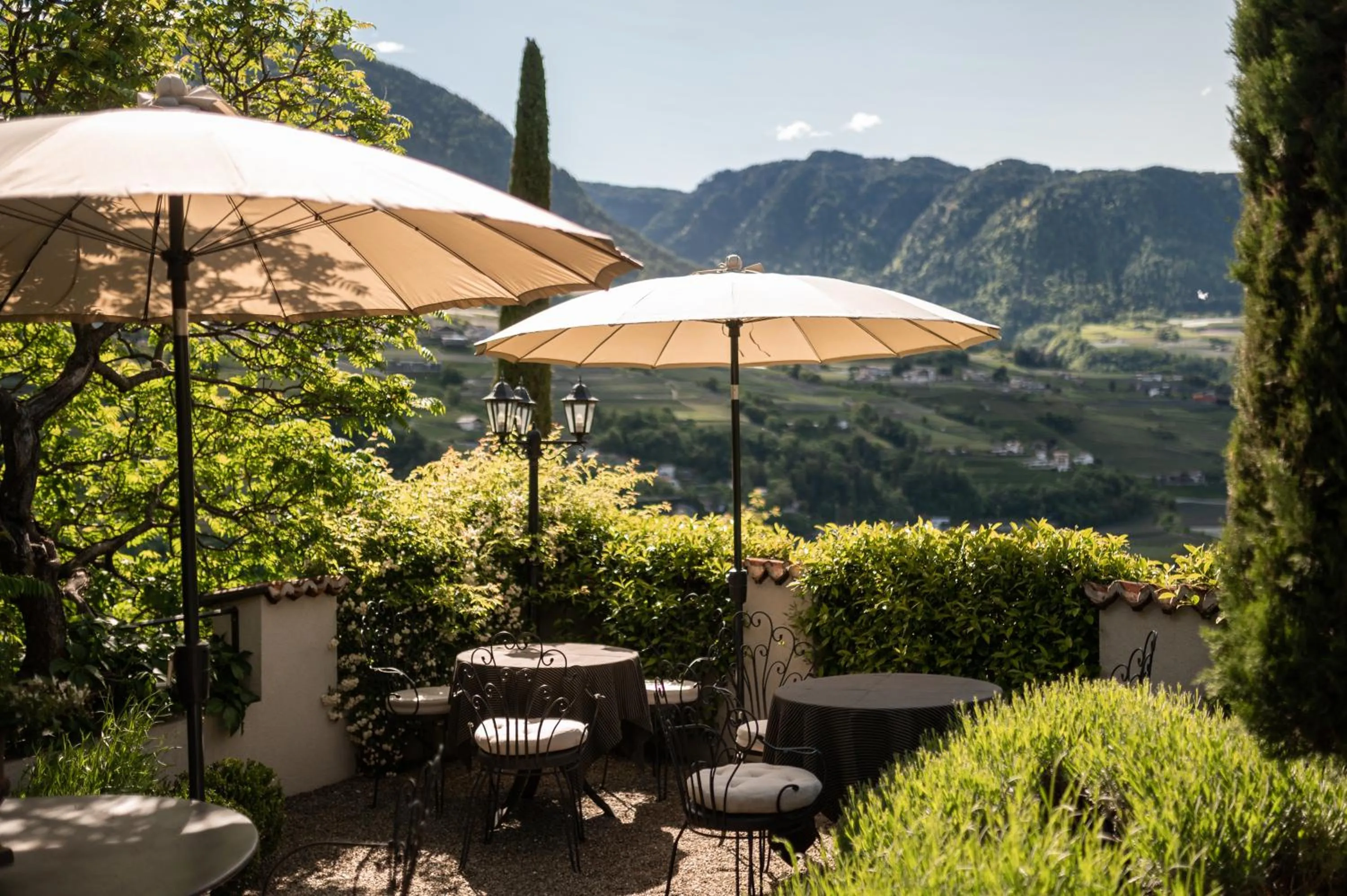 Garden in Hotel Chalet Gravenstein