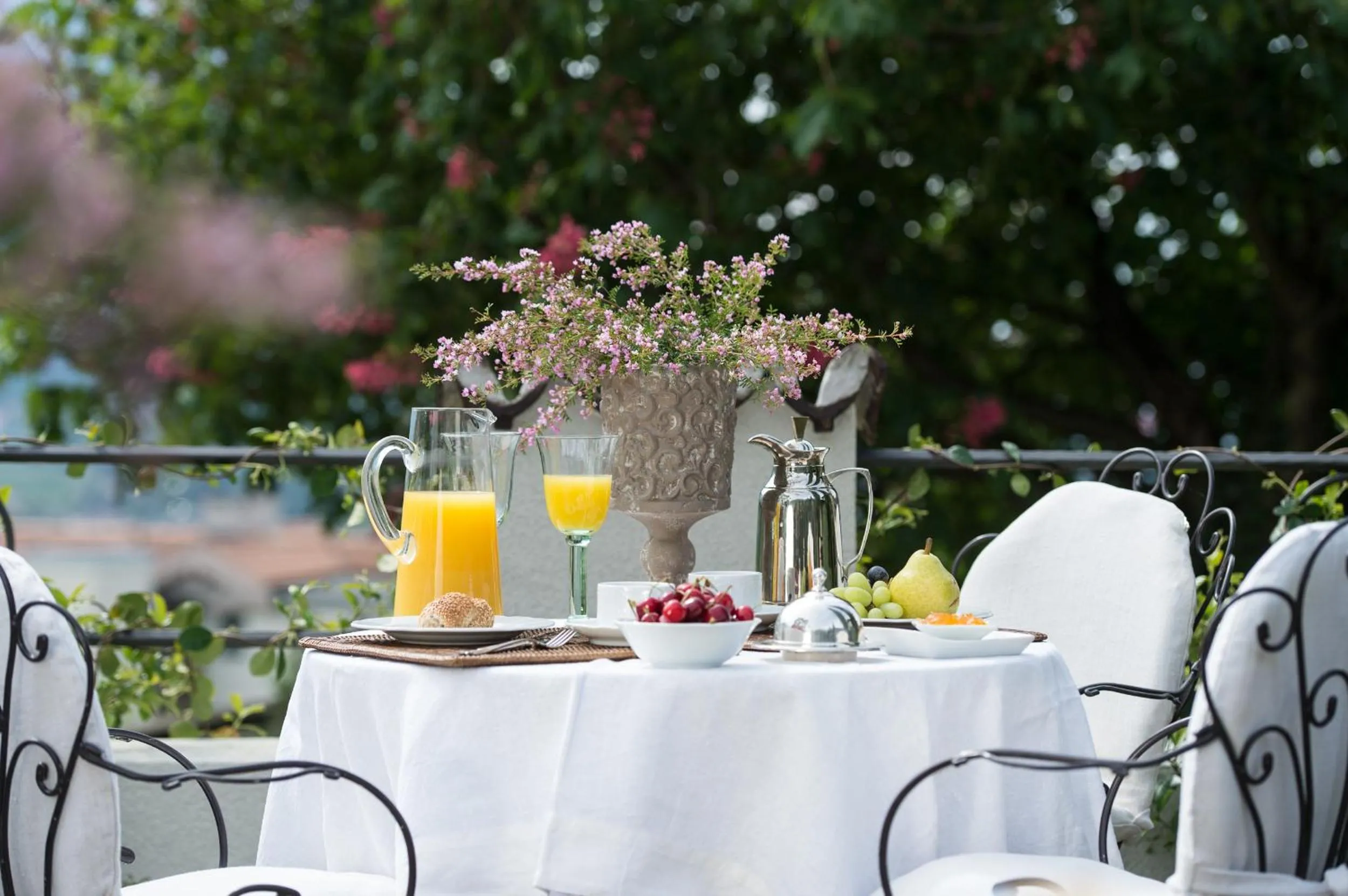 Garden in Hotel Chalet Gravenstein
