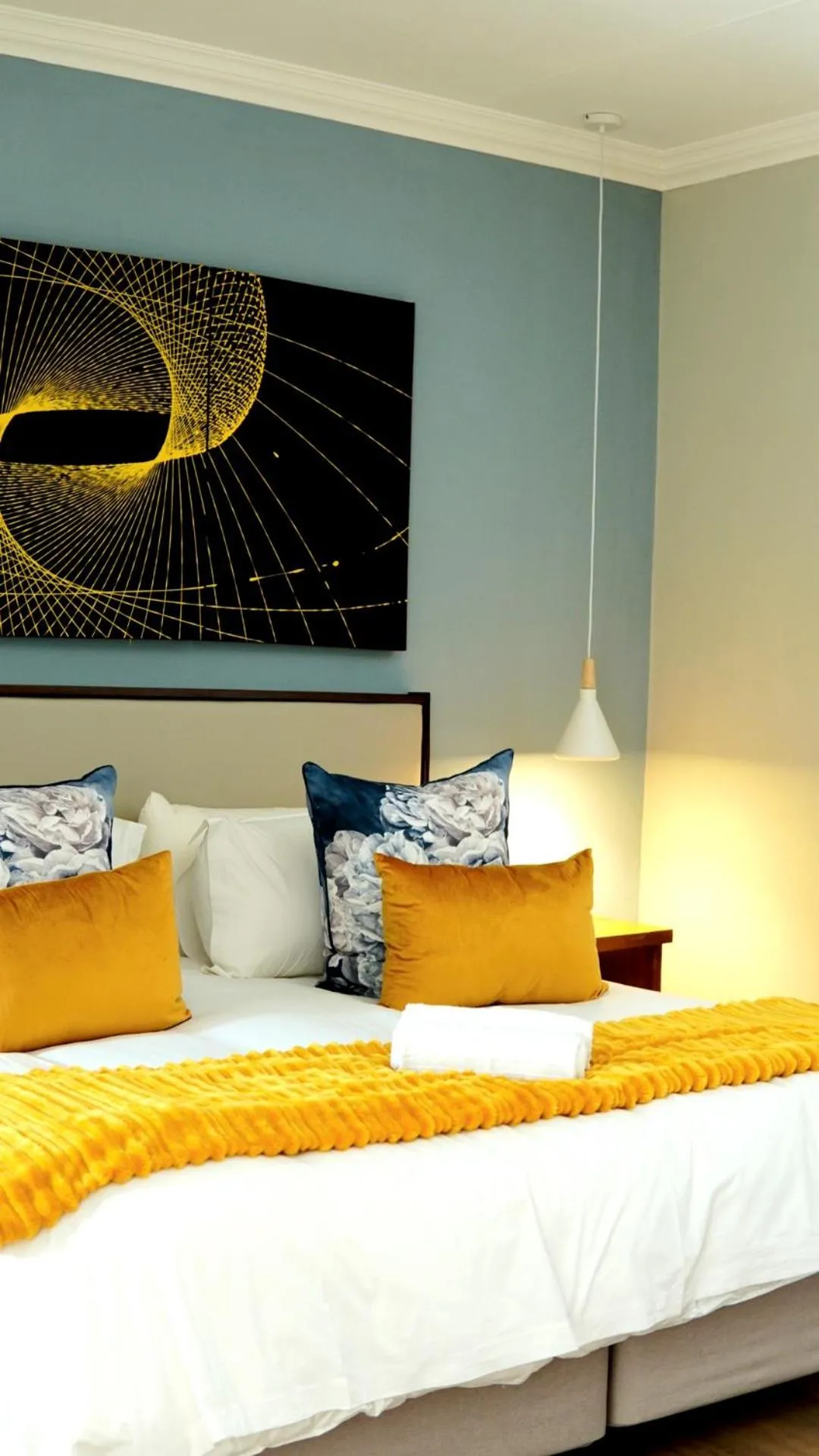 Bed in Celtis Country Lodge & Restaurant