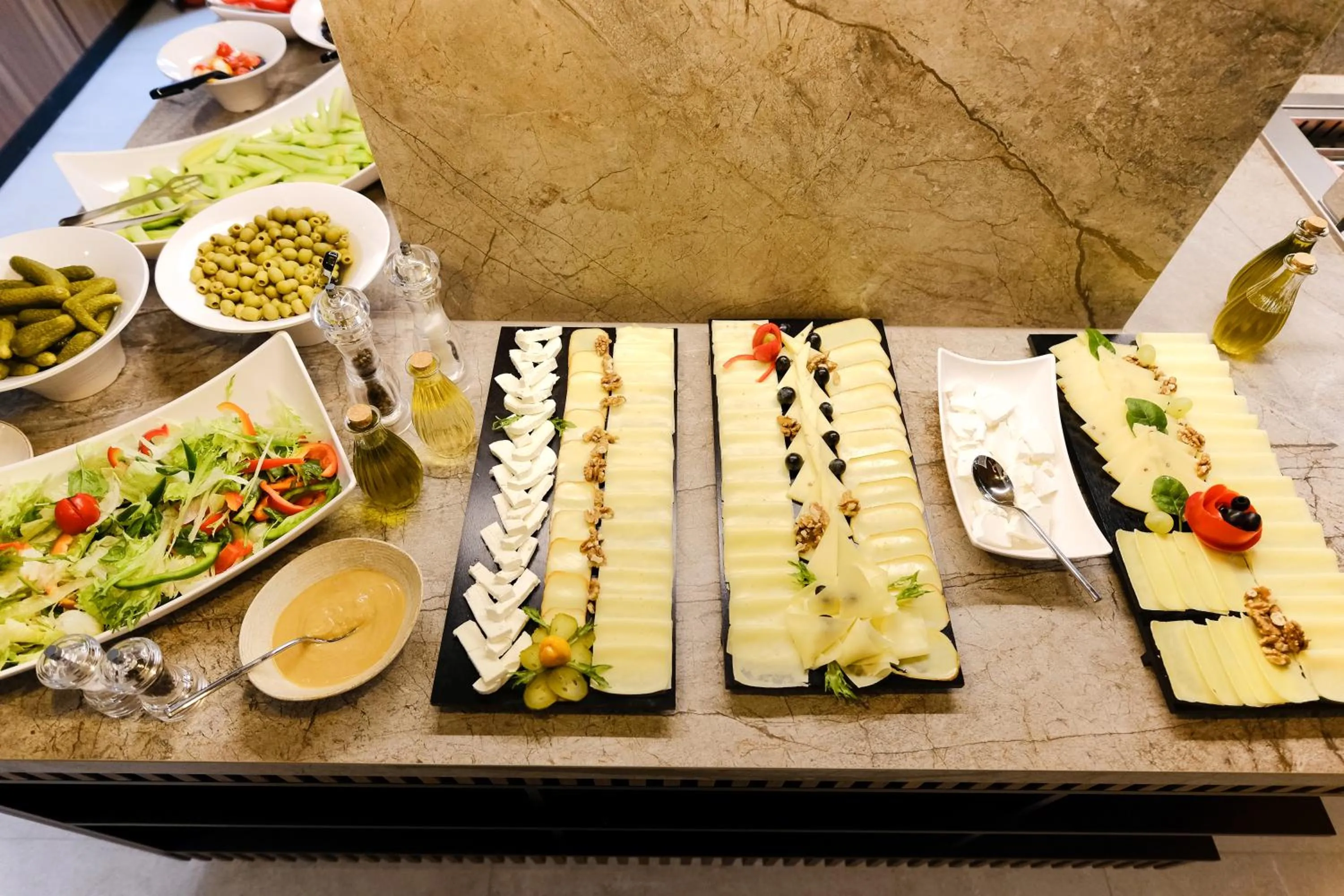 Buffet breakfast in Hotel Vema