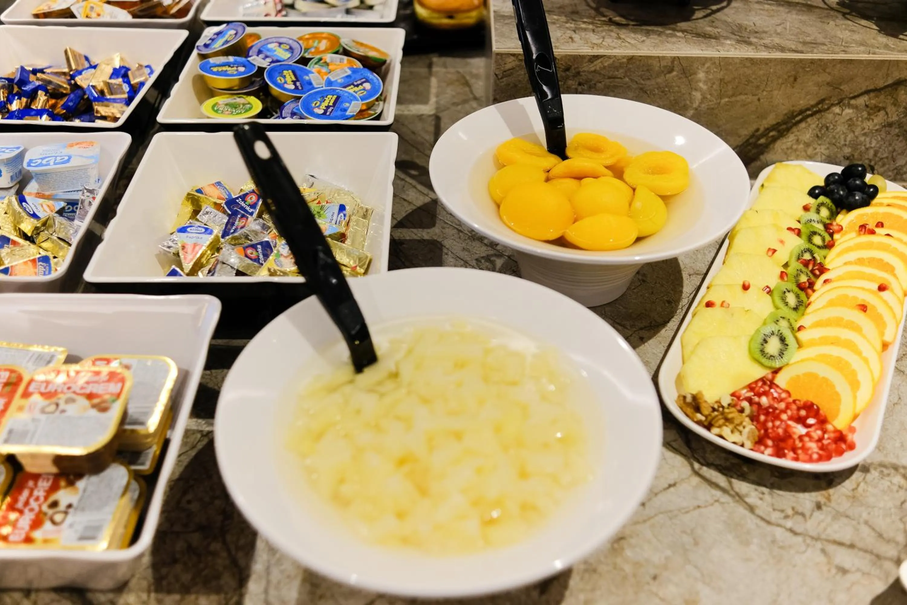 Buffet breakfast in Hotel Vema