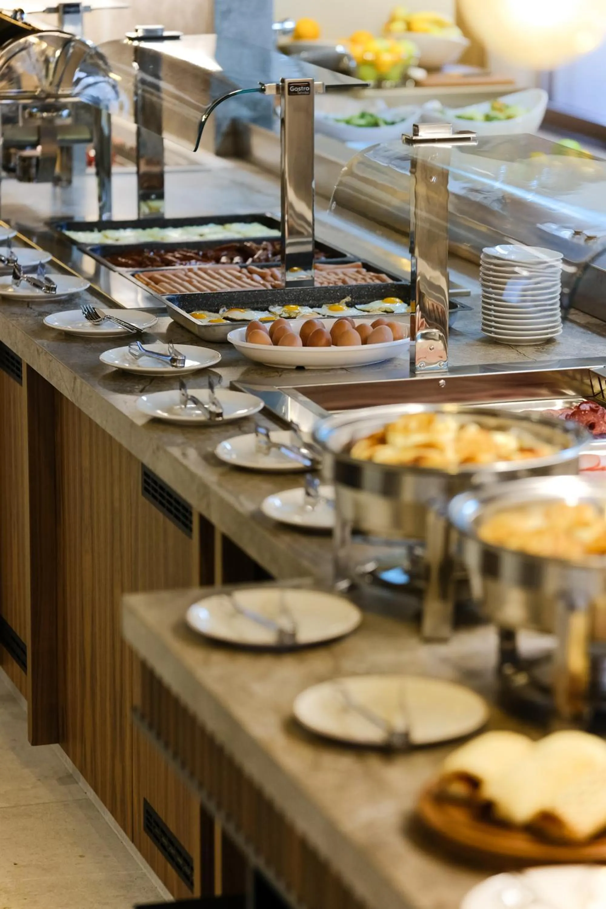 Buffet breakfast in Hotel Vema