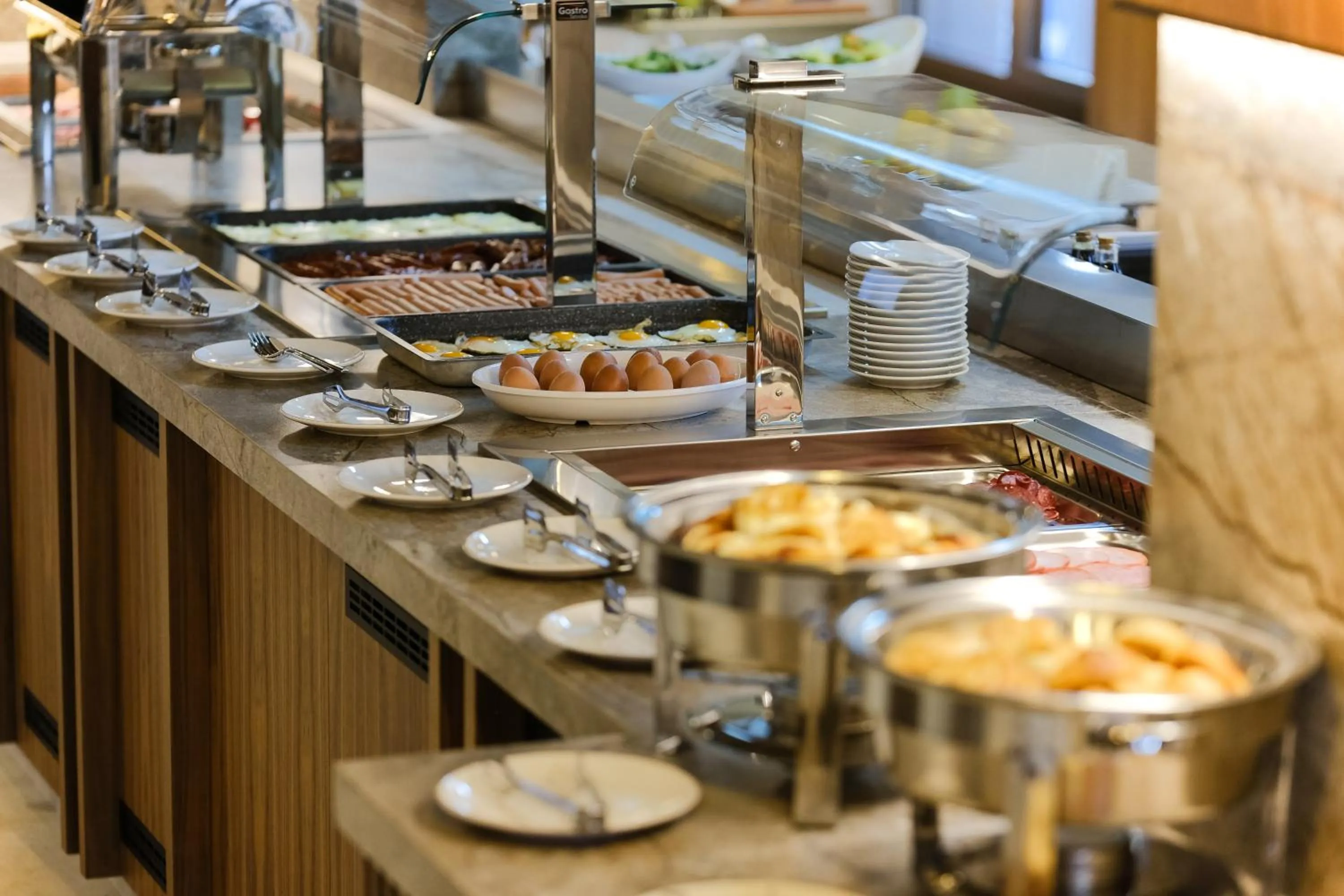 Buffet breakfast in Hotel Vema