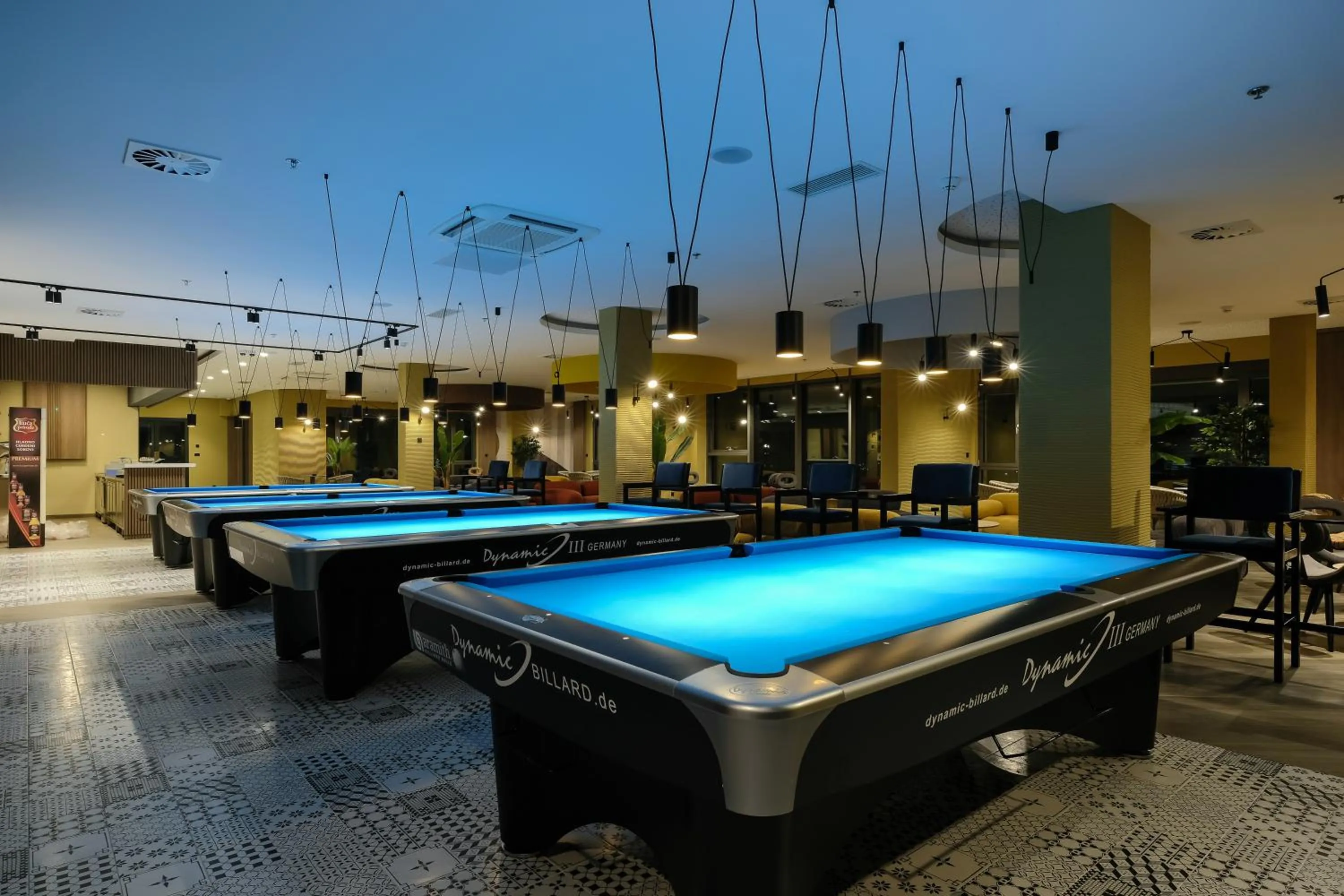 Billiard in Hotel Vema