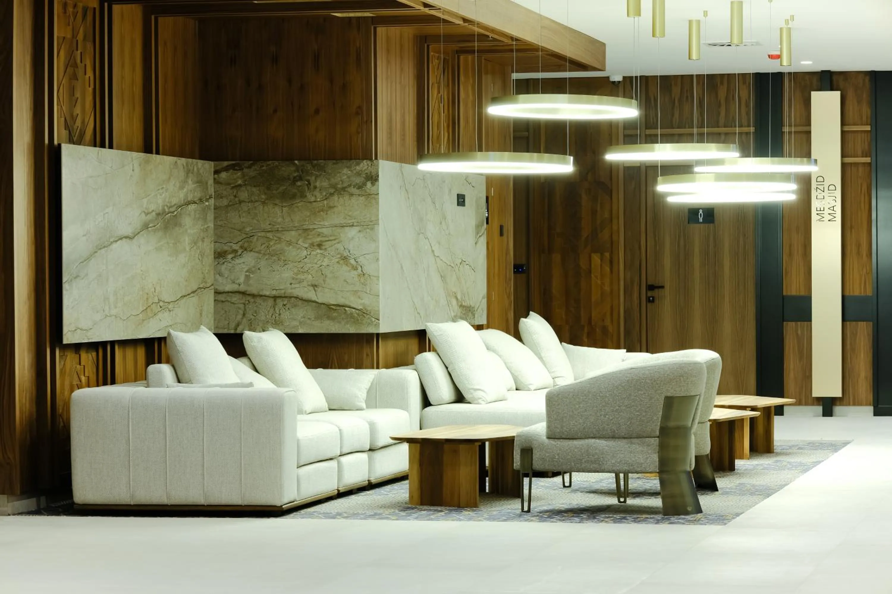 Seating area in Hotel Vema