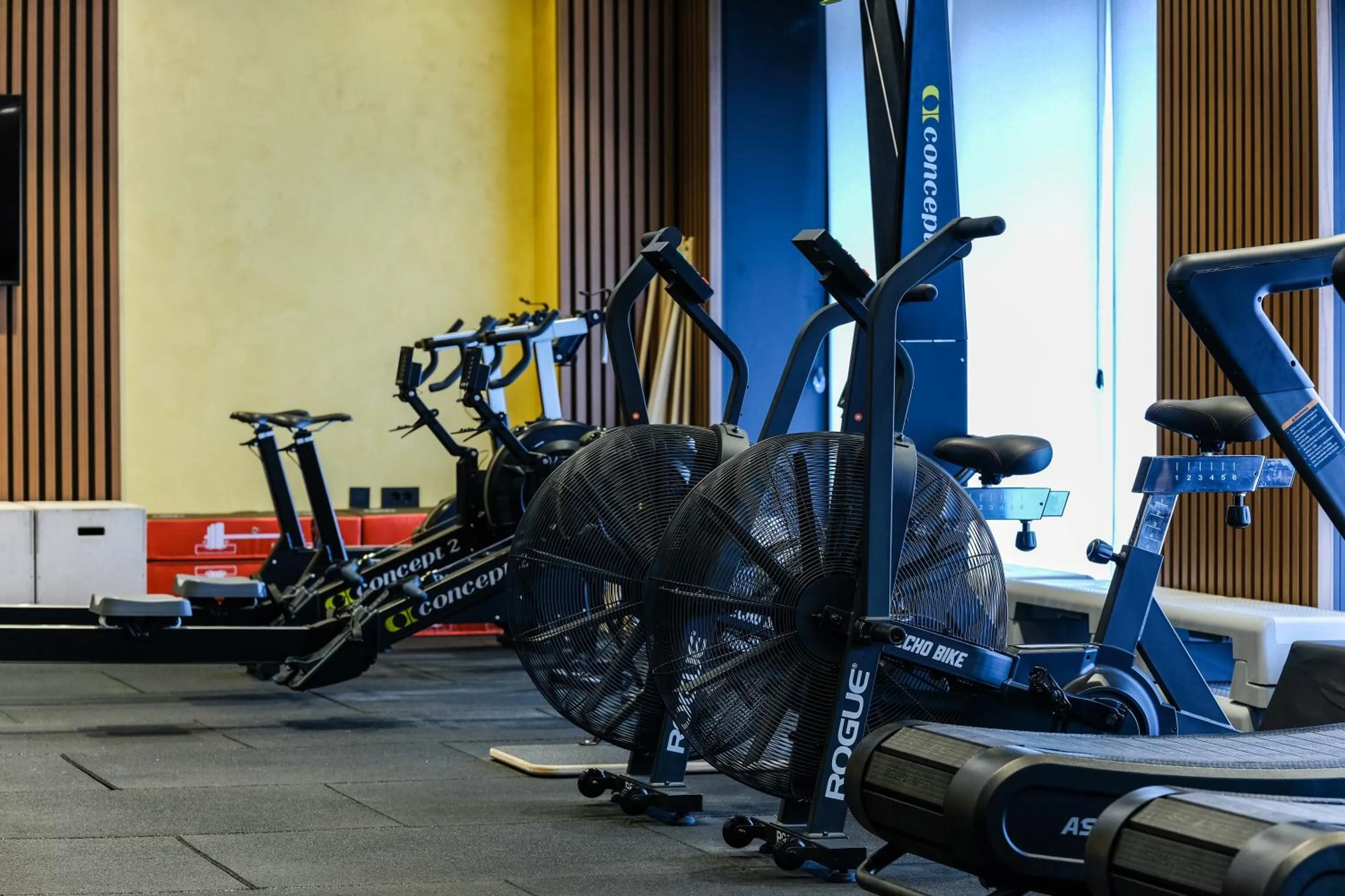 Fitness centre/facilities in Hotel Vema