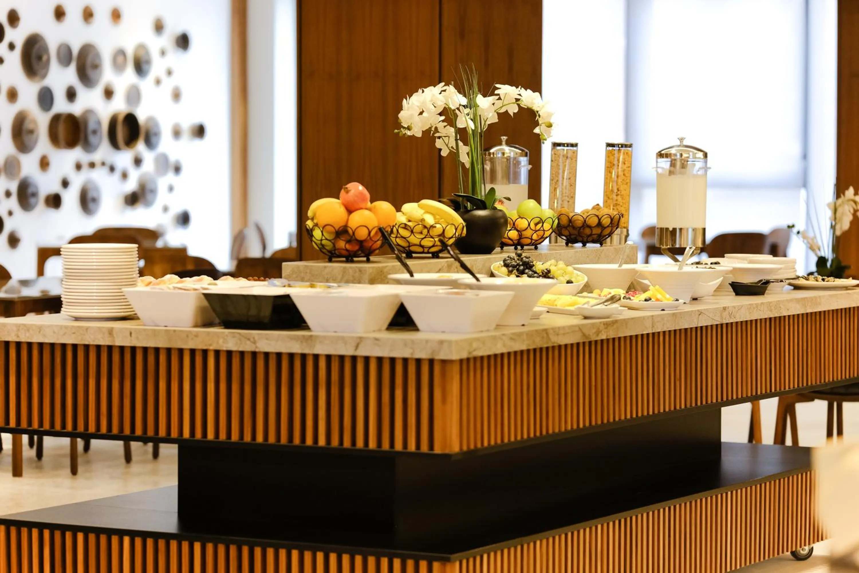 Buffet breakfast in Hotel Vema