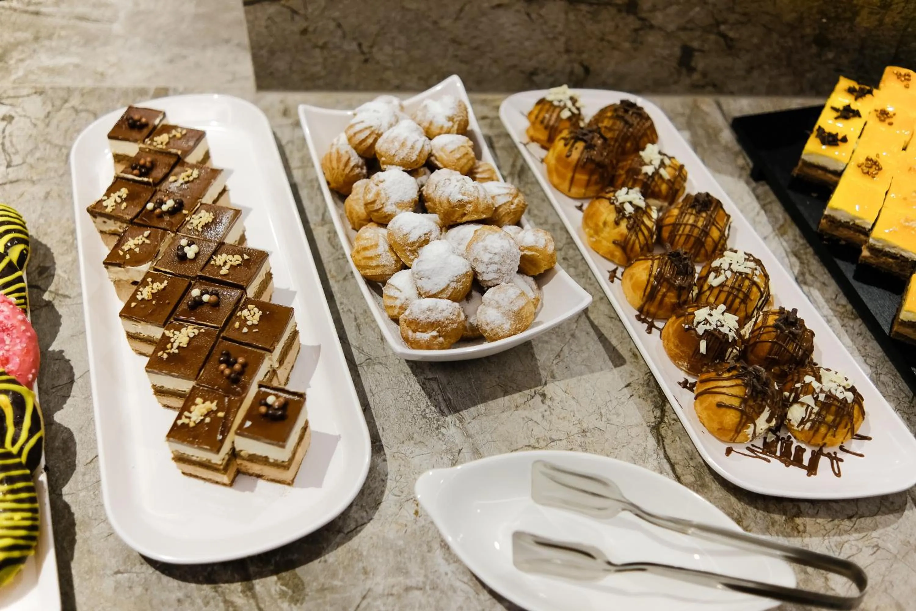 Buffet breakfast in Hotel Vema