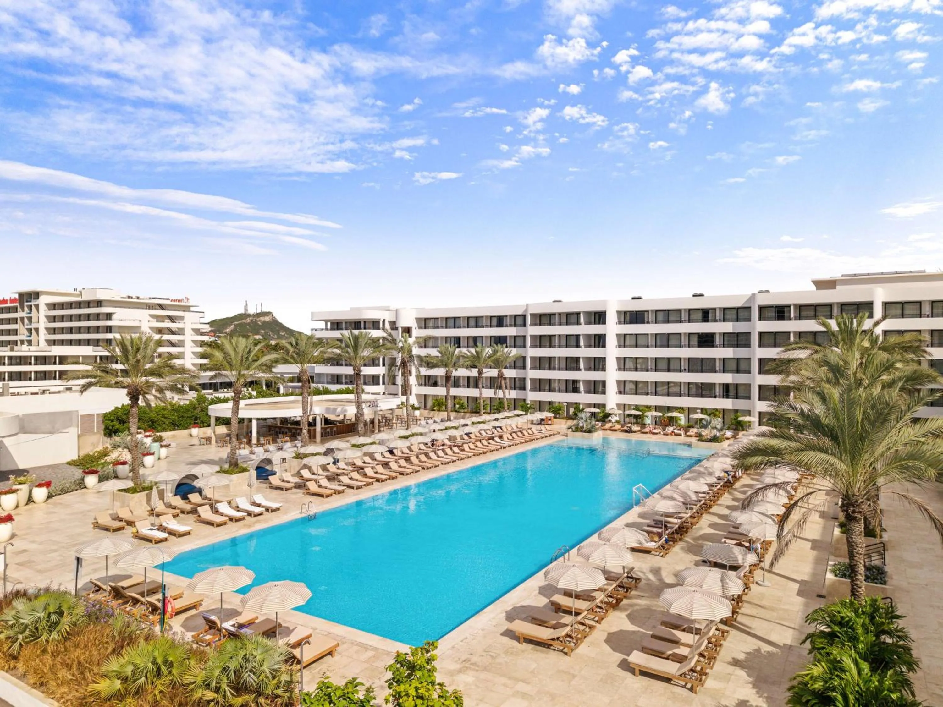 Pool view in The Rif At Mangrove Beach Corendon Curacao All-Inclusive, Curio by Hilton