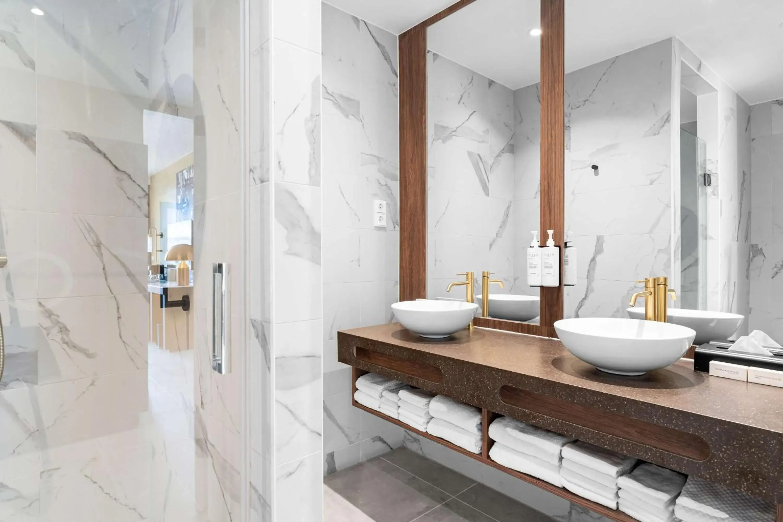 Bathroom in The Rif At Mangrove Beach Corendon Curacao All-Inclusive, Curio by Hilton Bathroom in The Rif At Mangrove Beach Corendon Curacao All-Inclusive, Curio by Hilton