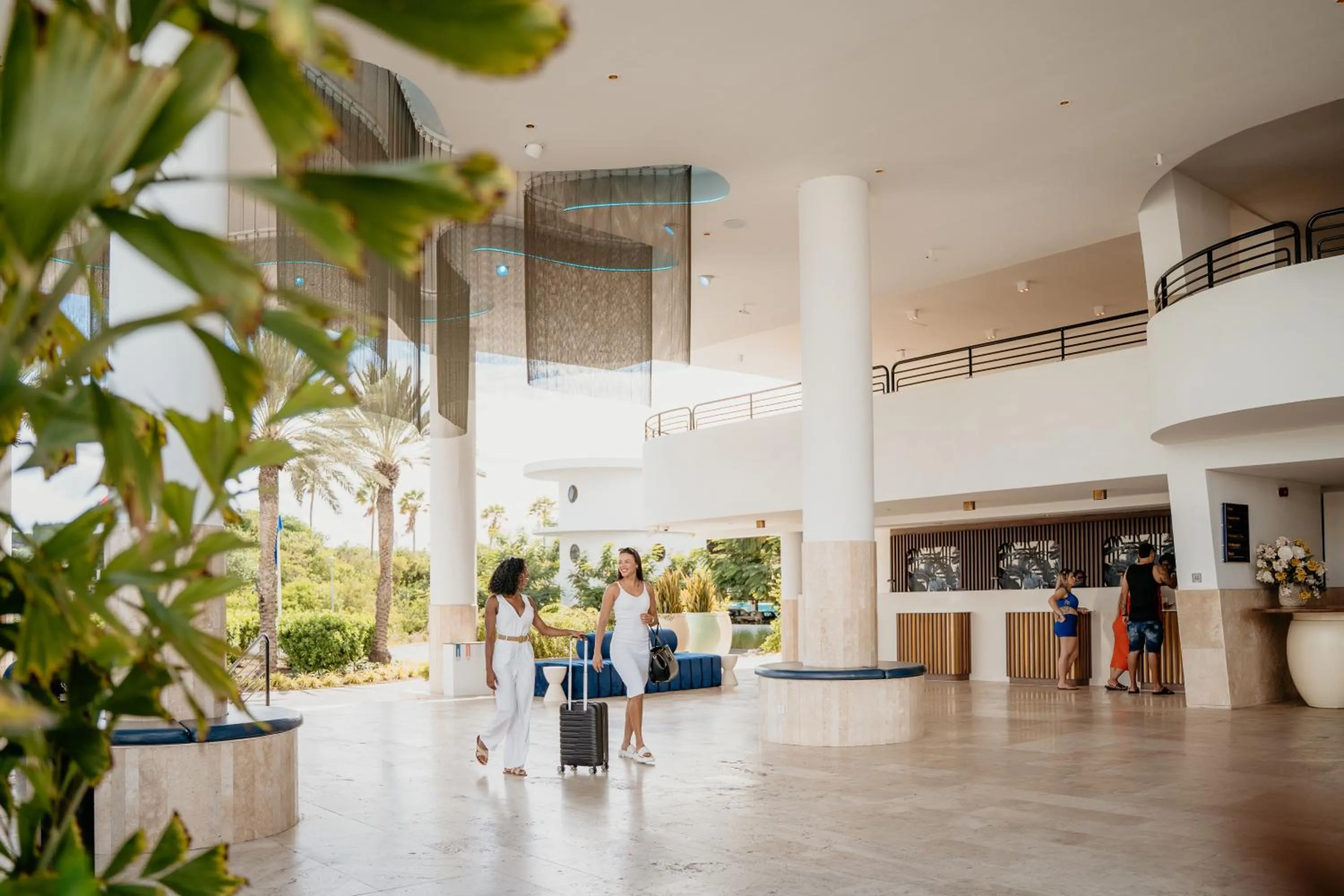 Lobby or reception in The Rif At Mangrove Beach Corendon Curacao All-Inclusive, Curio by Hilton
