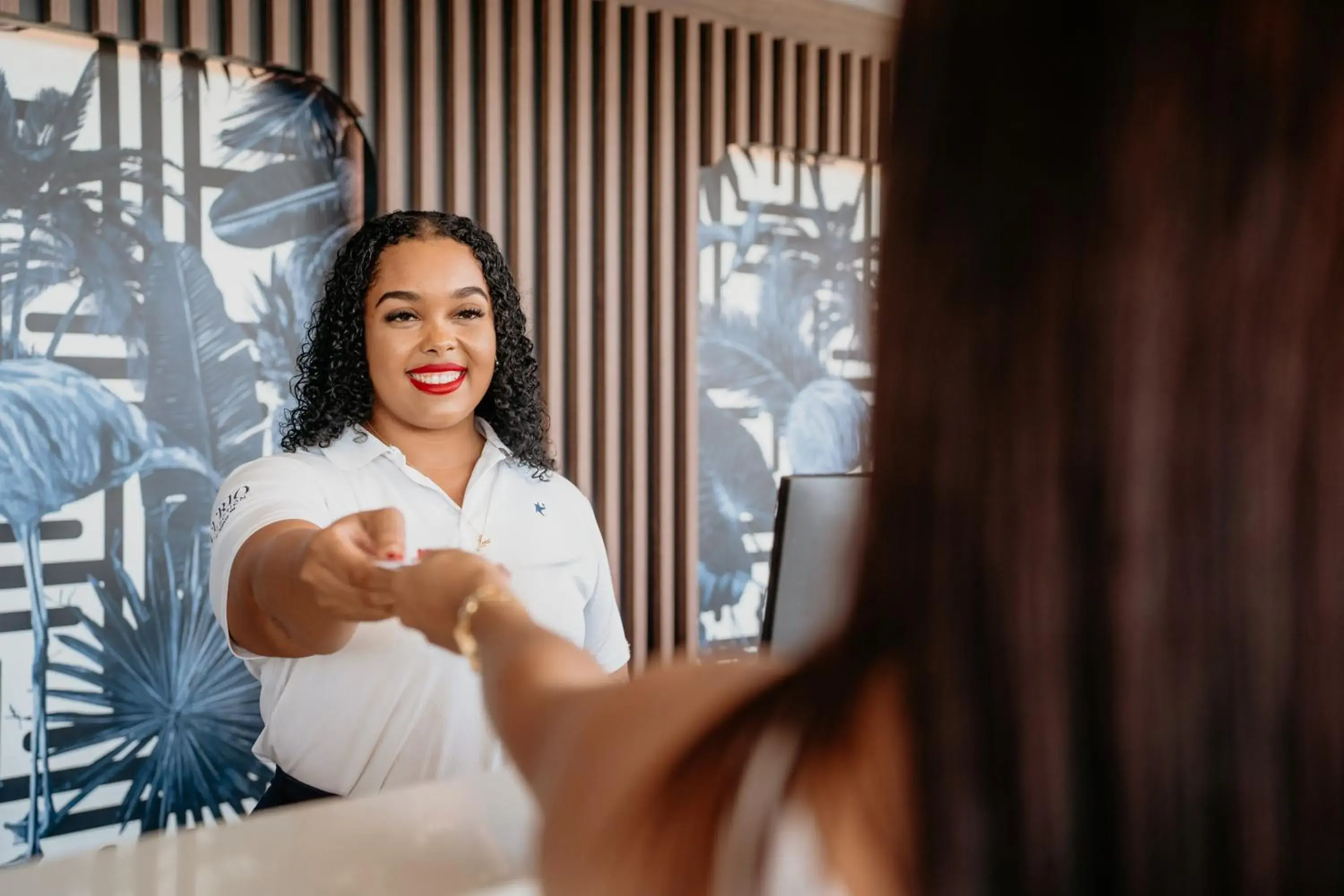 Lobby or reception in The Rif At Mangrove Beach Corendon Curacao All-Inclusive, Curio by Hilton Lobby or reception in The Rif At Mangrove Beach Corendon Curacao All-Inclusive, Curio by Hilton