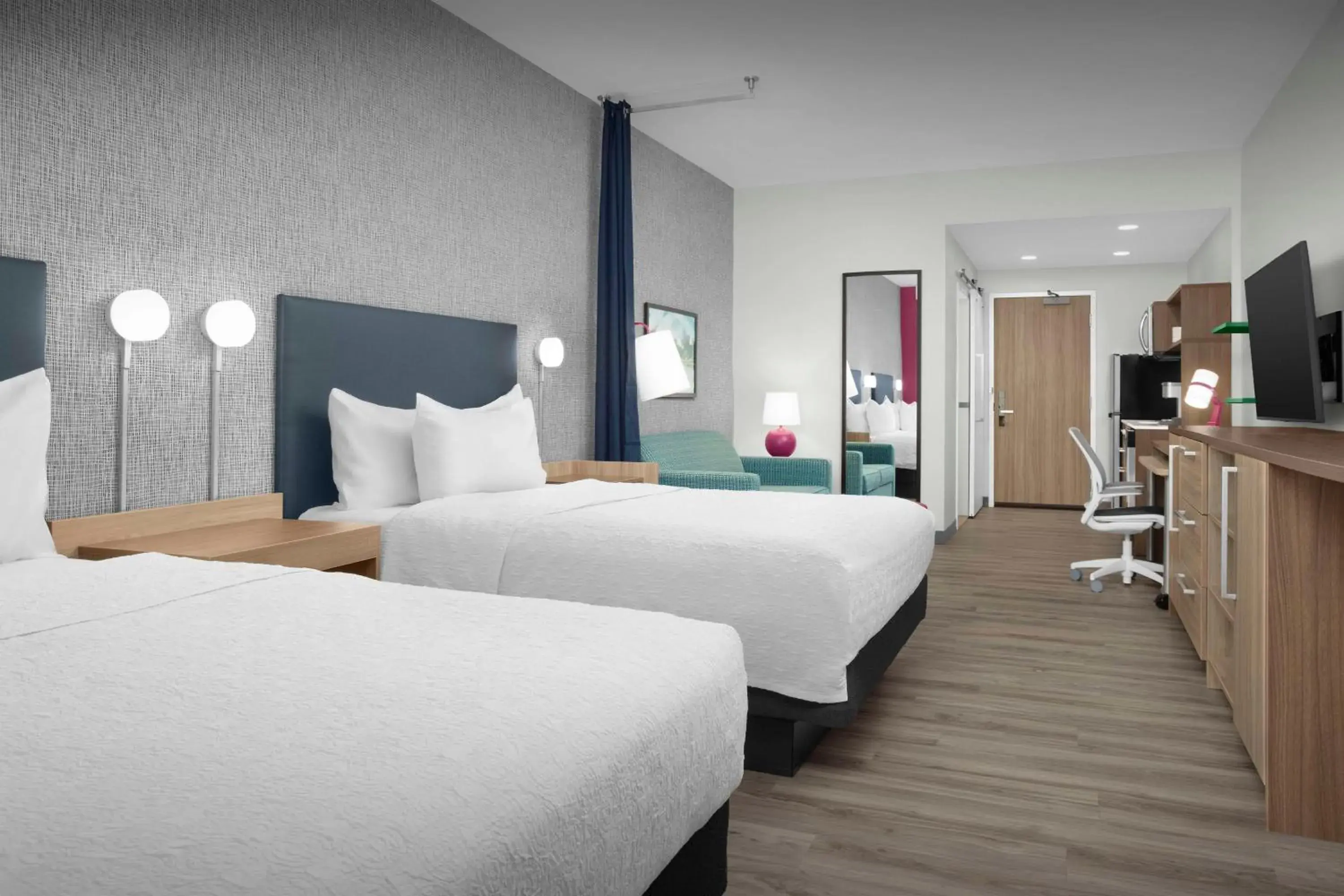 Queen Studio Suite - Mobility/Hearing Accessible in Home2 Suites By Hilton Huntsville Village Of Providence Queen Studio Suite - Mobility/Hearing Accessible in Home2 Suites By Hilton Huntsville Village Of Providence