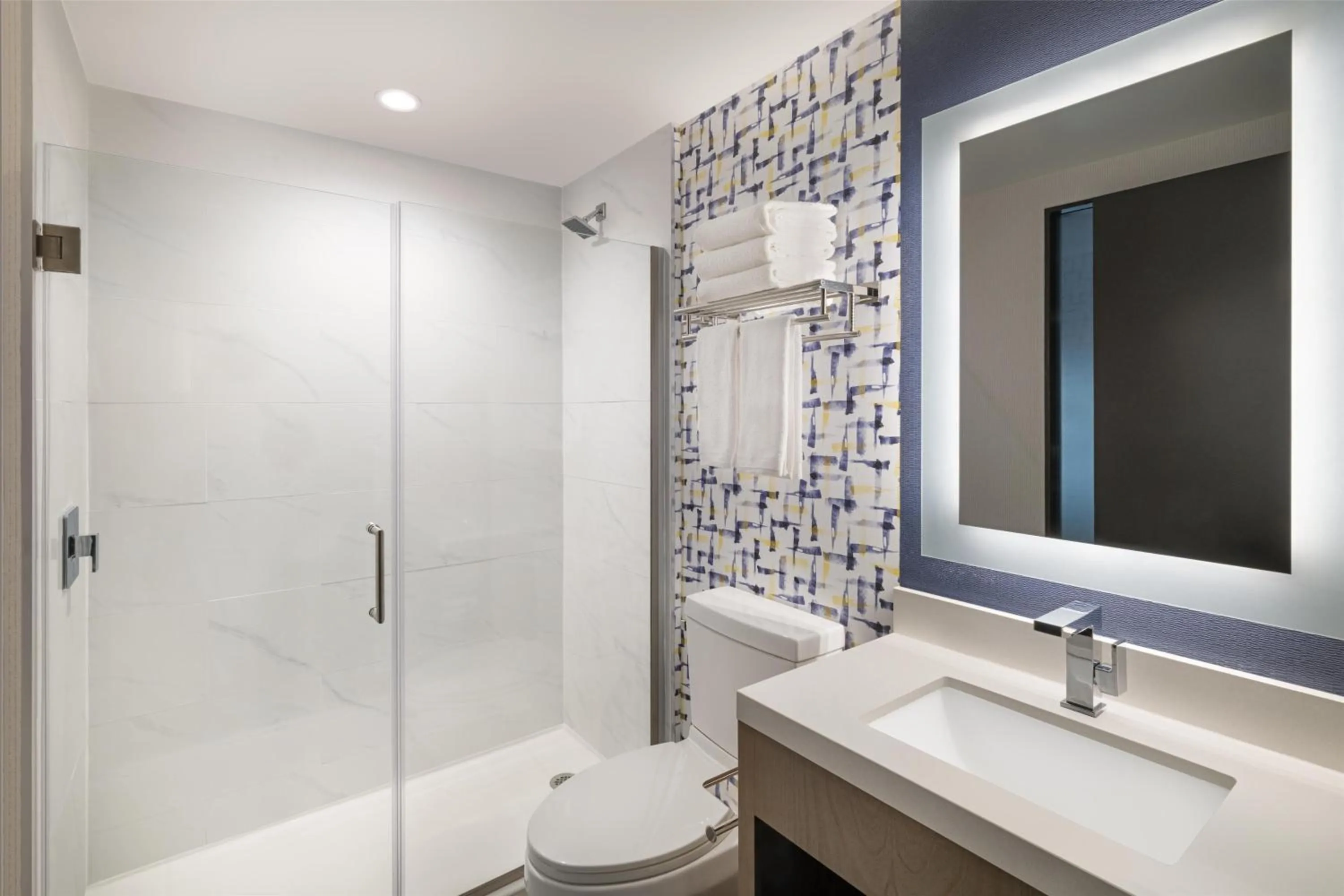 Bathroom in DoubleTree by Hilton Long Island City, NY