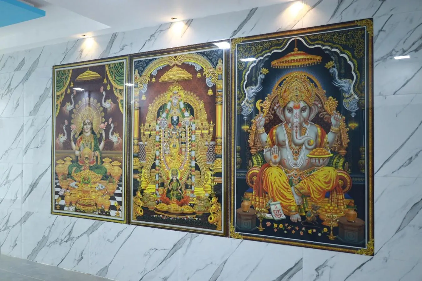 Decorative detail in Ananda Residency