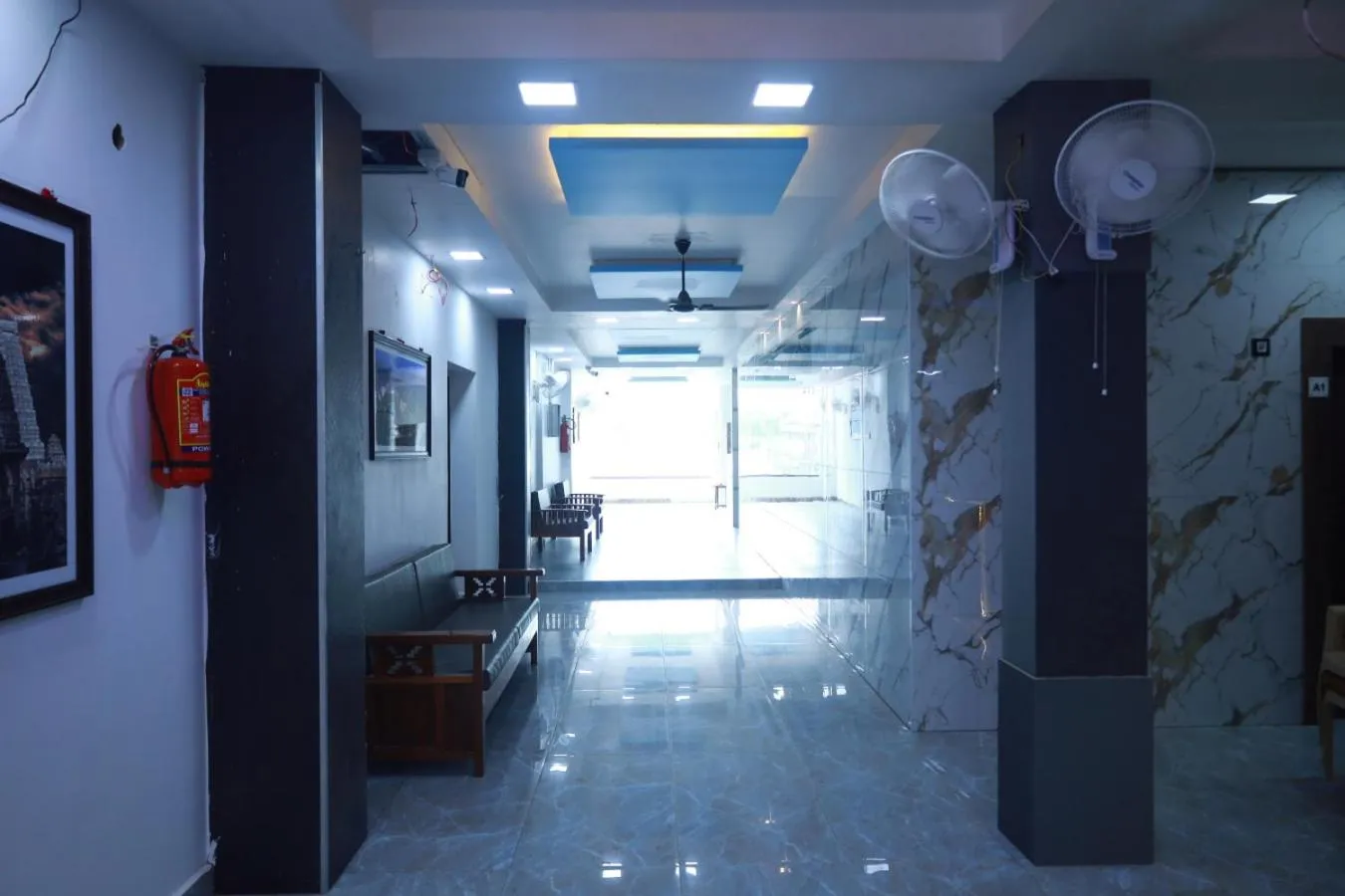 Seating area in Ananda Residency