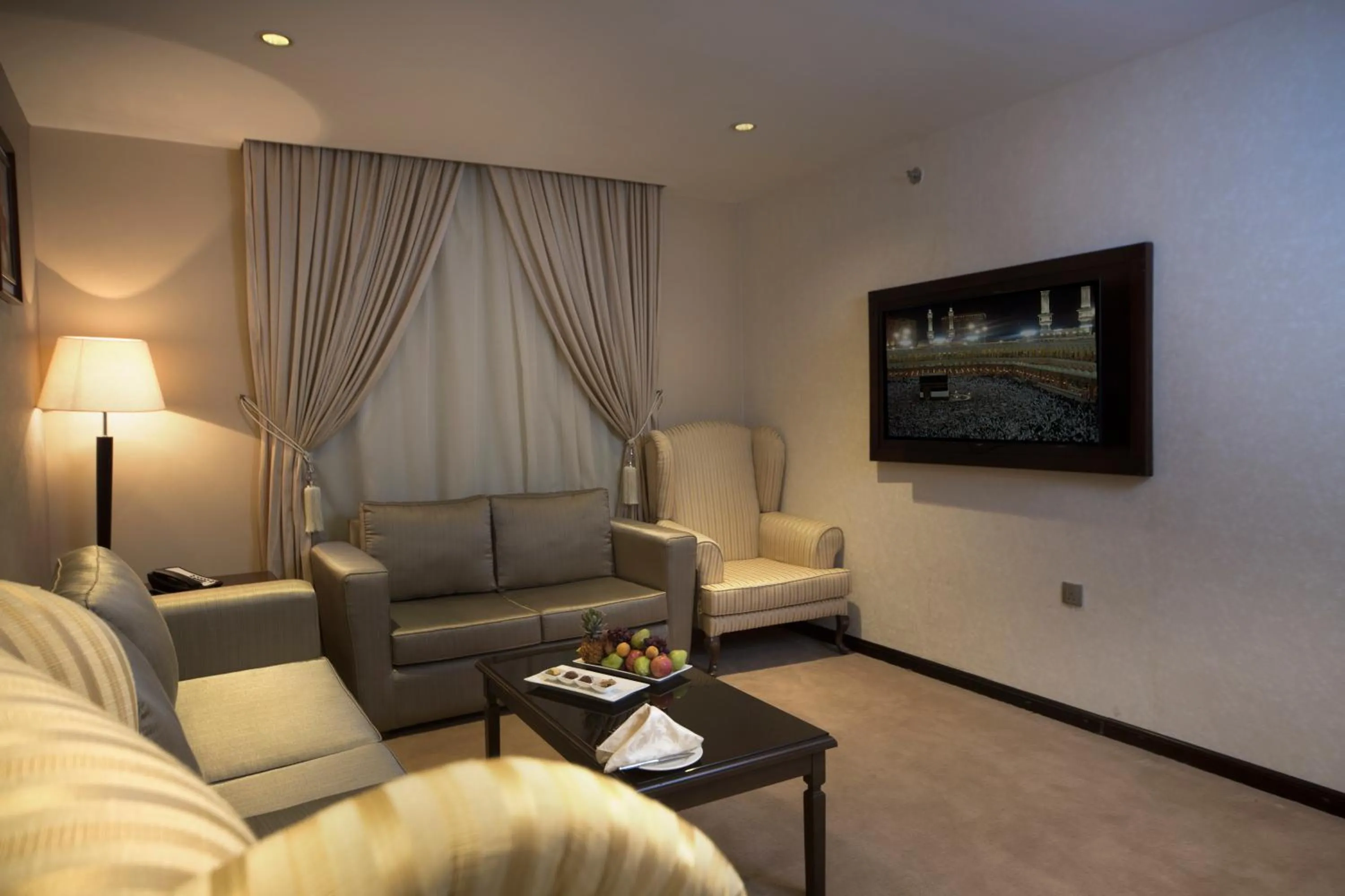 Living room in Razana Al Rawdha Hotel