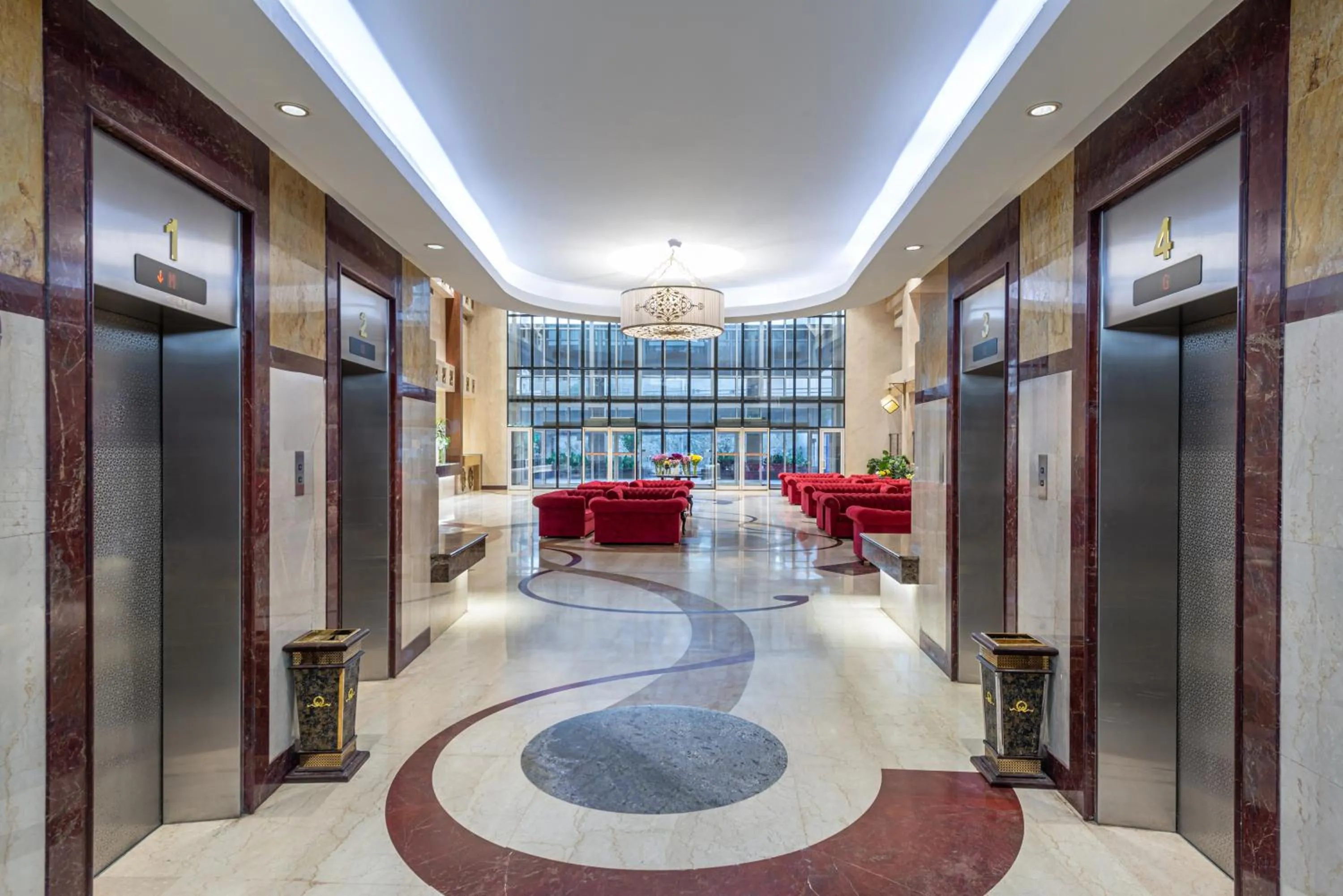 Seating area in Razana Al Rawdha Hotel