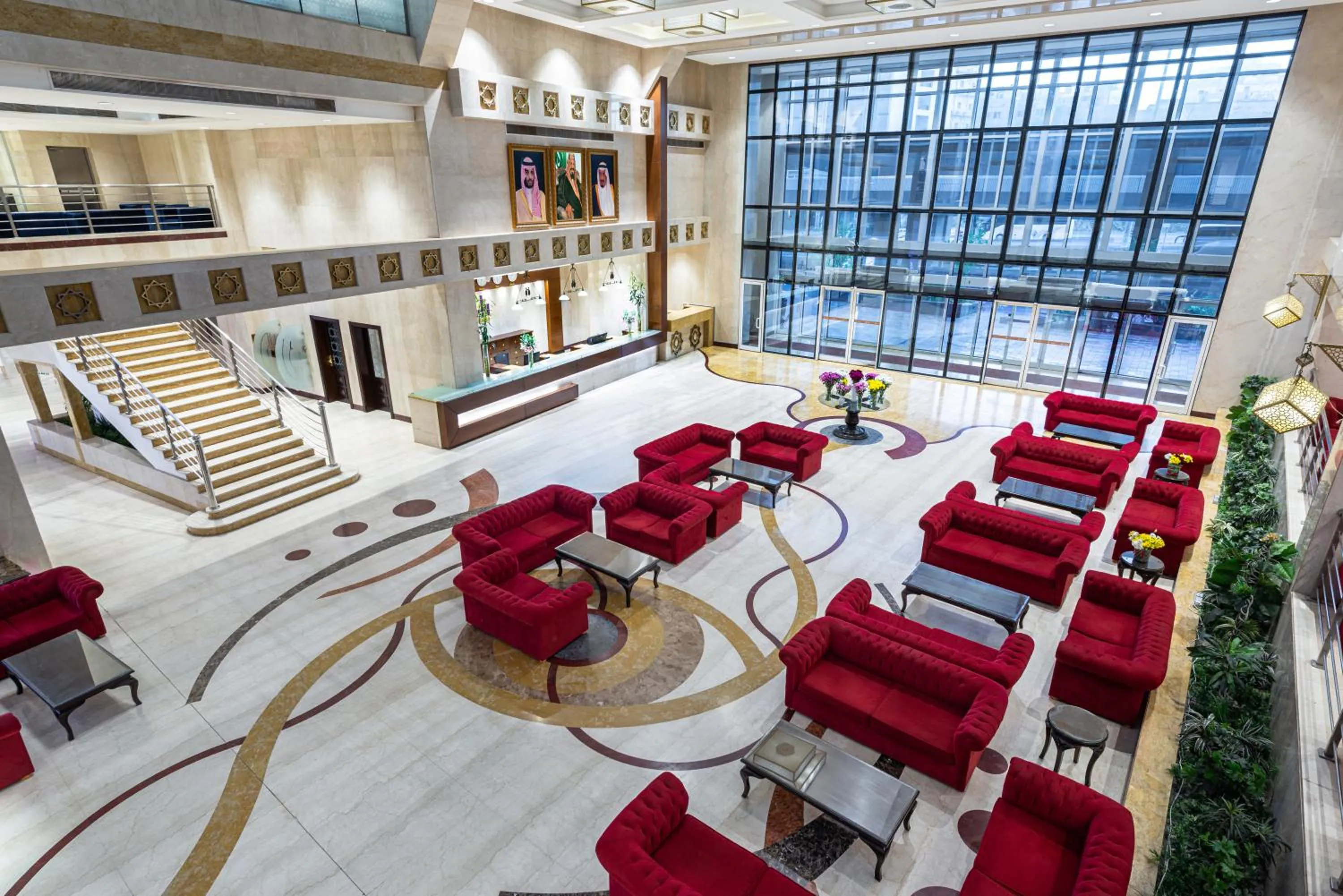 Lobby or reception in Razana Al Rawdha Hotel