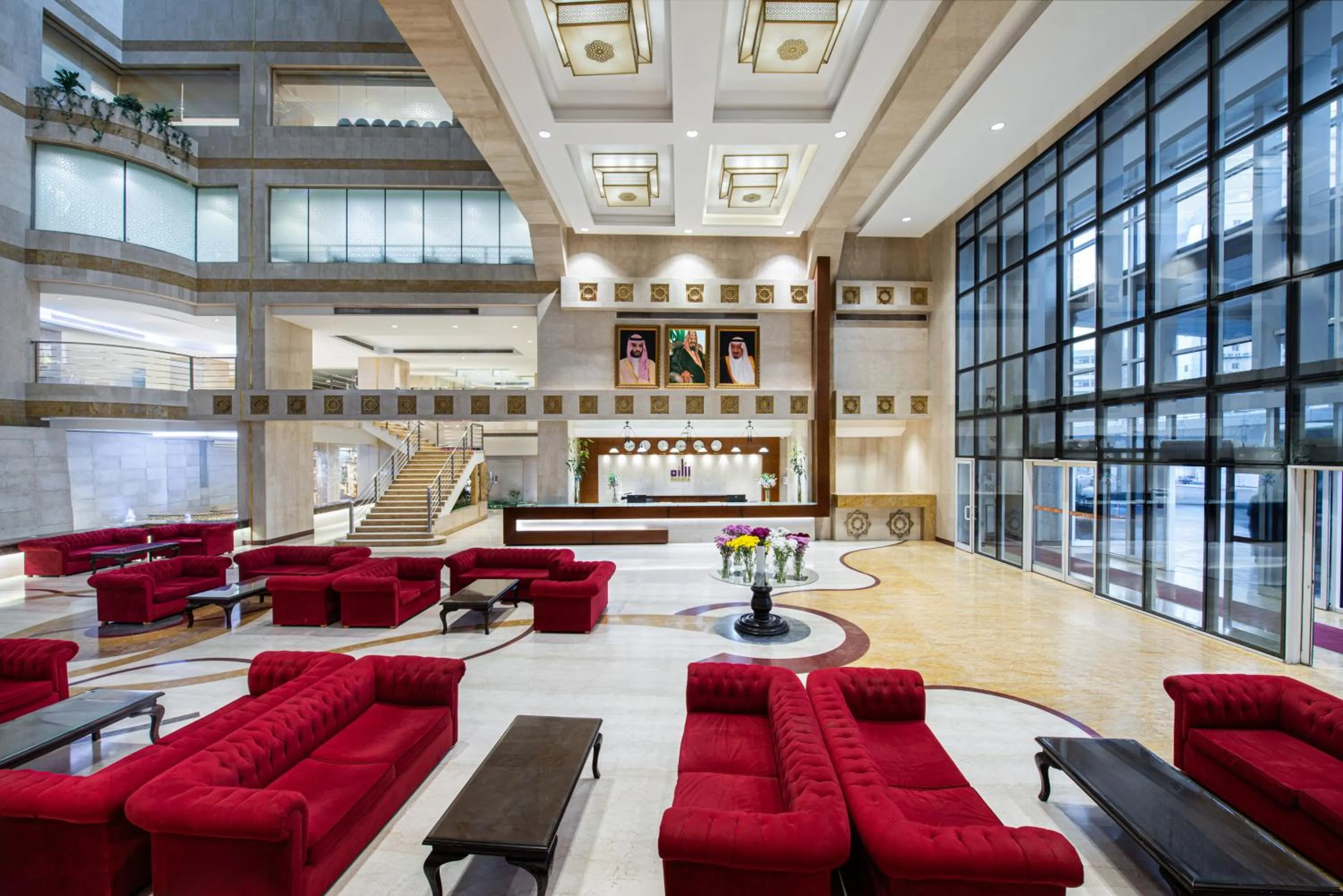 Lobby or reception in Razana Al Rawdha Hotel