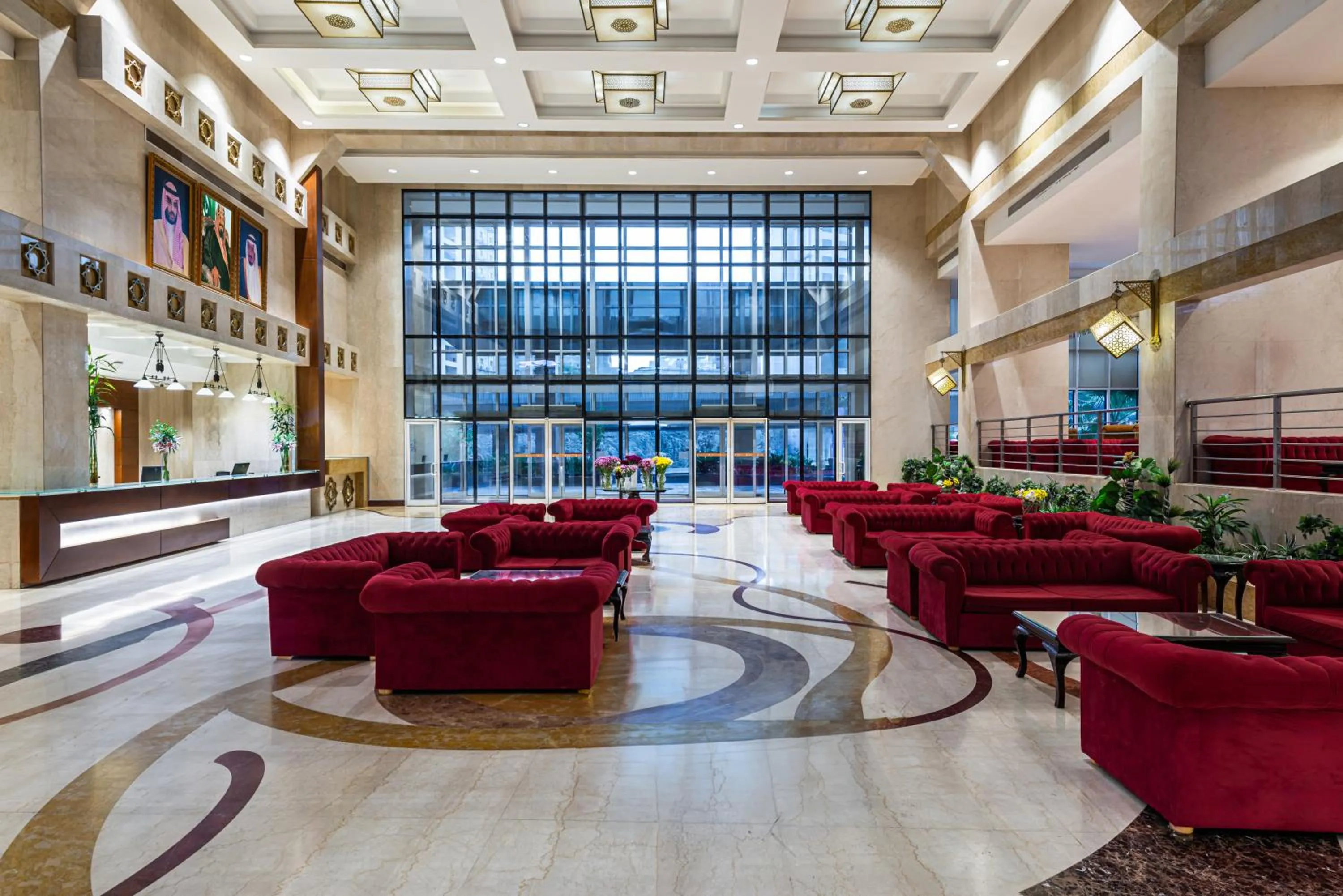 Seating area in Razana Al Rawdha Hotel