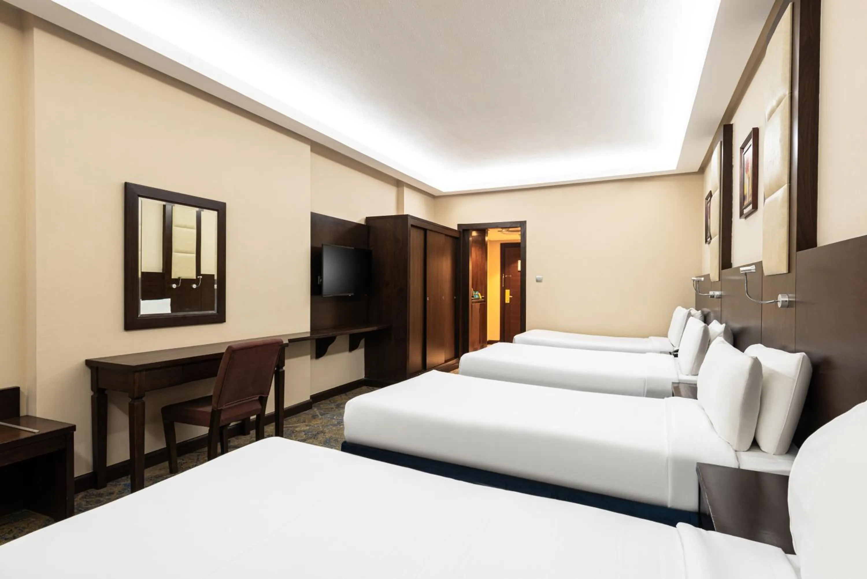 View (from property/room), Bed in Razana Al Rawdha Hotel